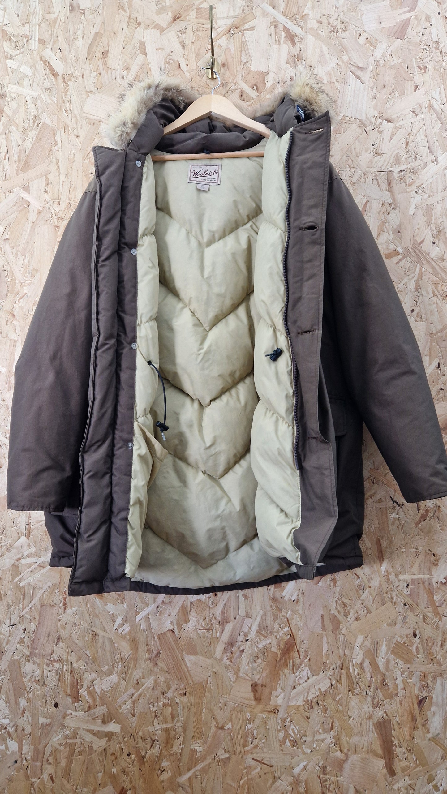 Preloved Woolrich Artic Parka Size 2XL