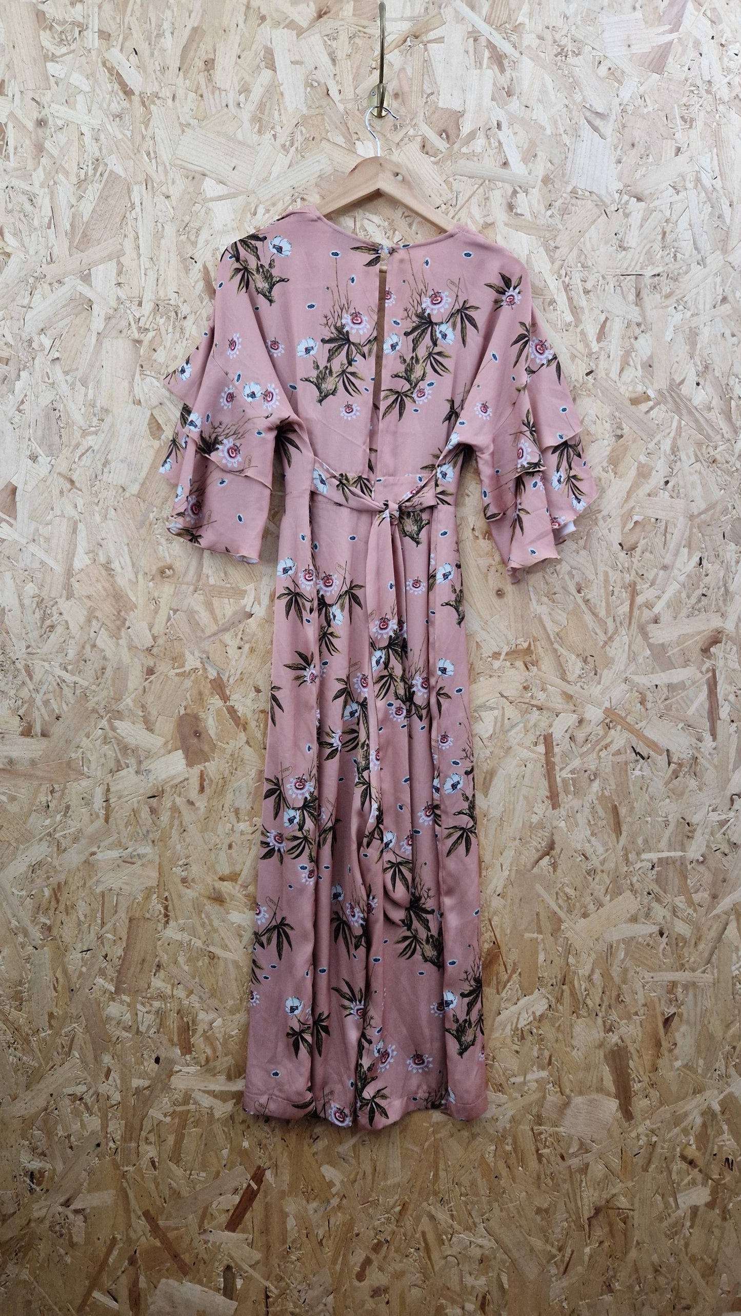 Preloved Topshop Floral Printed Jumpsuit Size 10