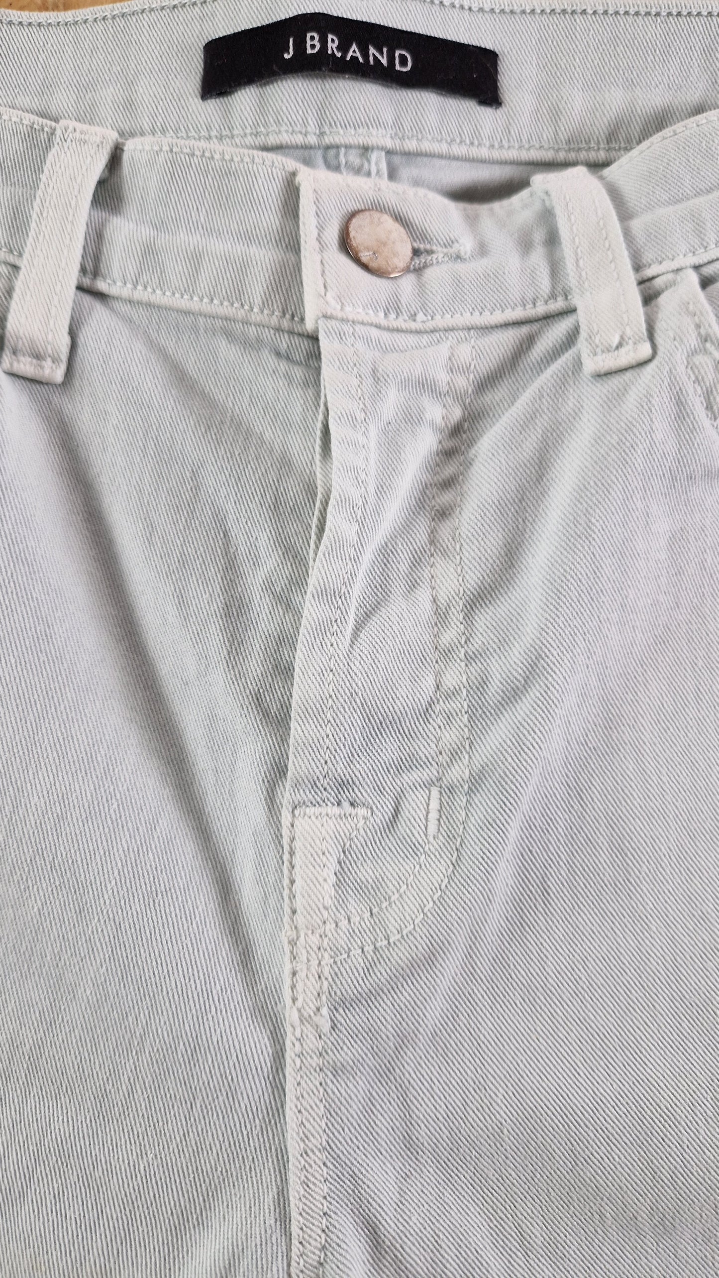 Preloved J Brand Bleached Skinny Jeans Waist Size 26