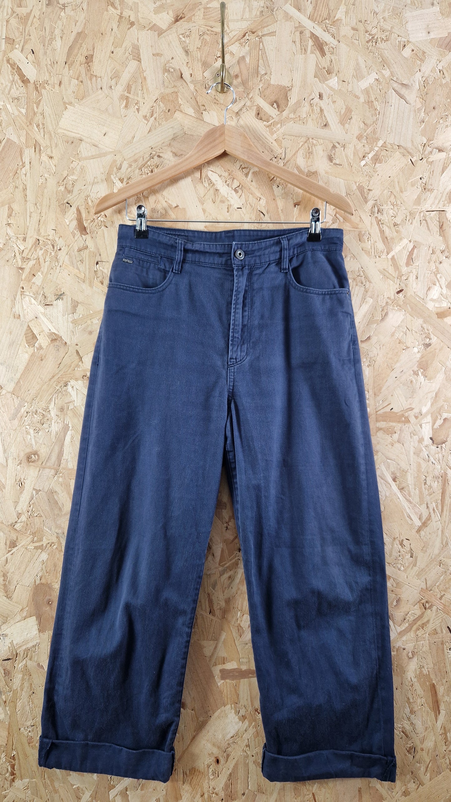 Preloved G-Star High Rise Straight Ankle Length Chinos Waist Size 29