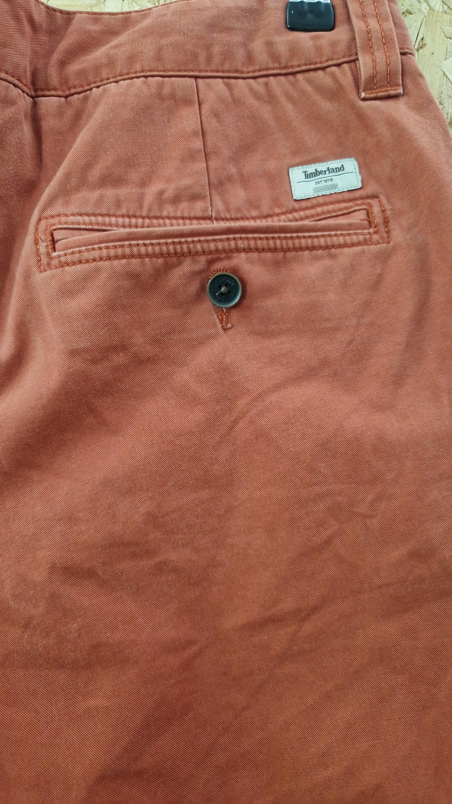 Preloved Timberland Straight Chino Shorts Waist Size 32