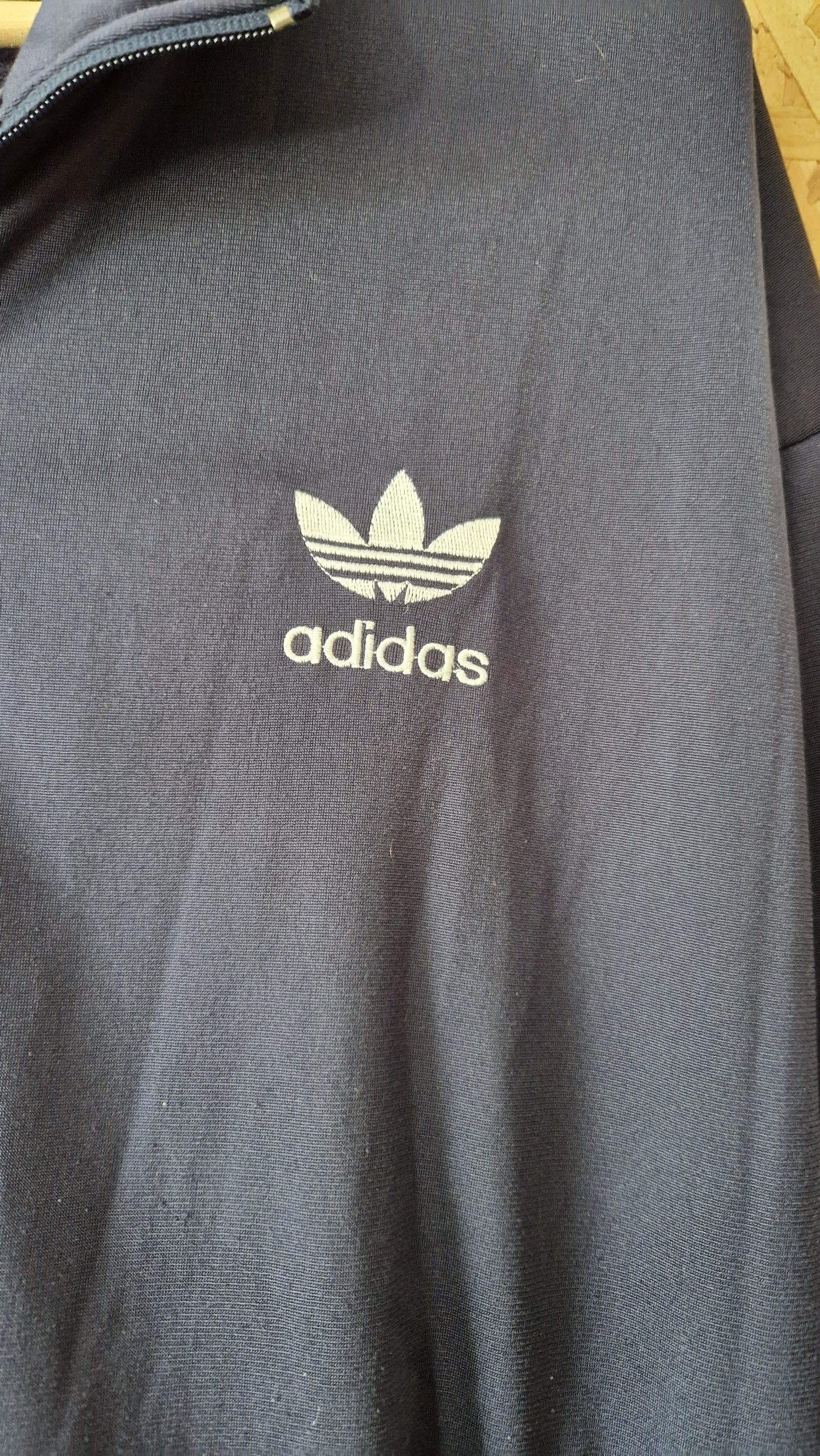 Preloved Adidas Classic Zip Through Top Size XL