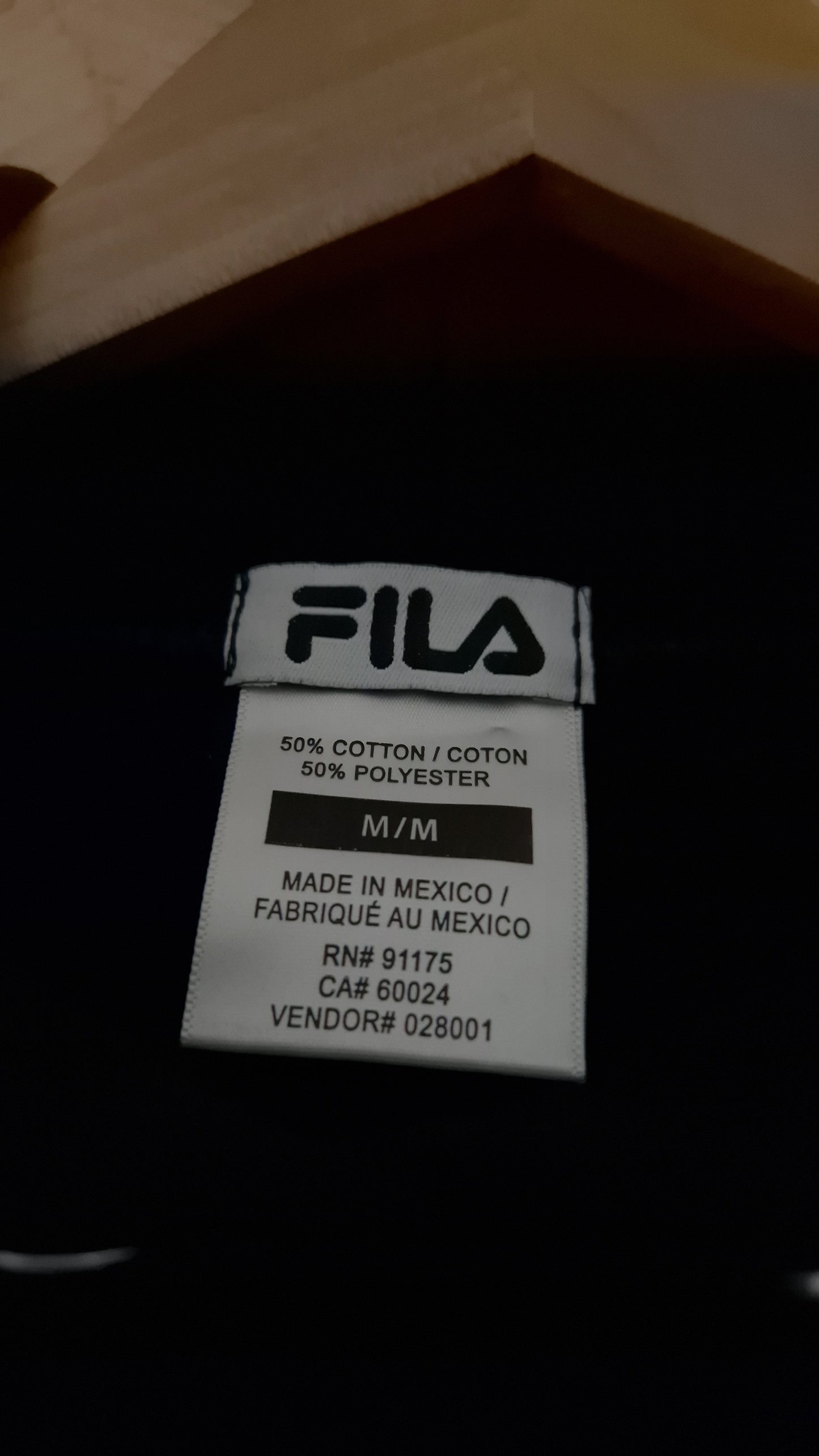 Preloved Fila Logo Hoody Size Medium