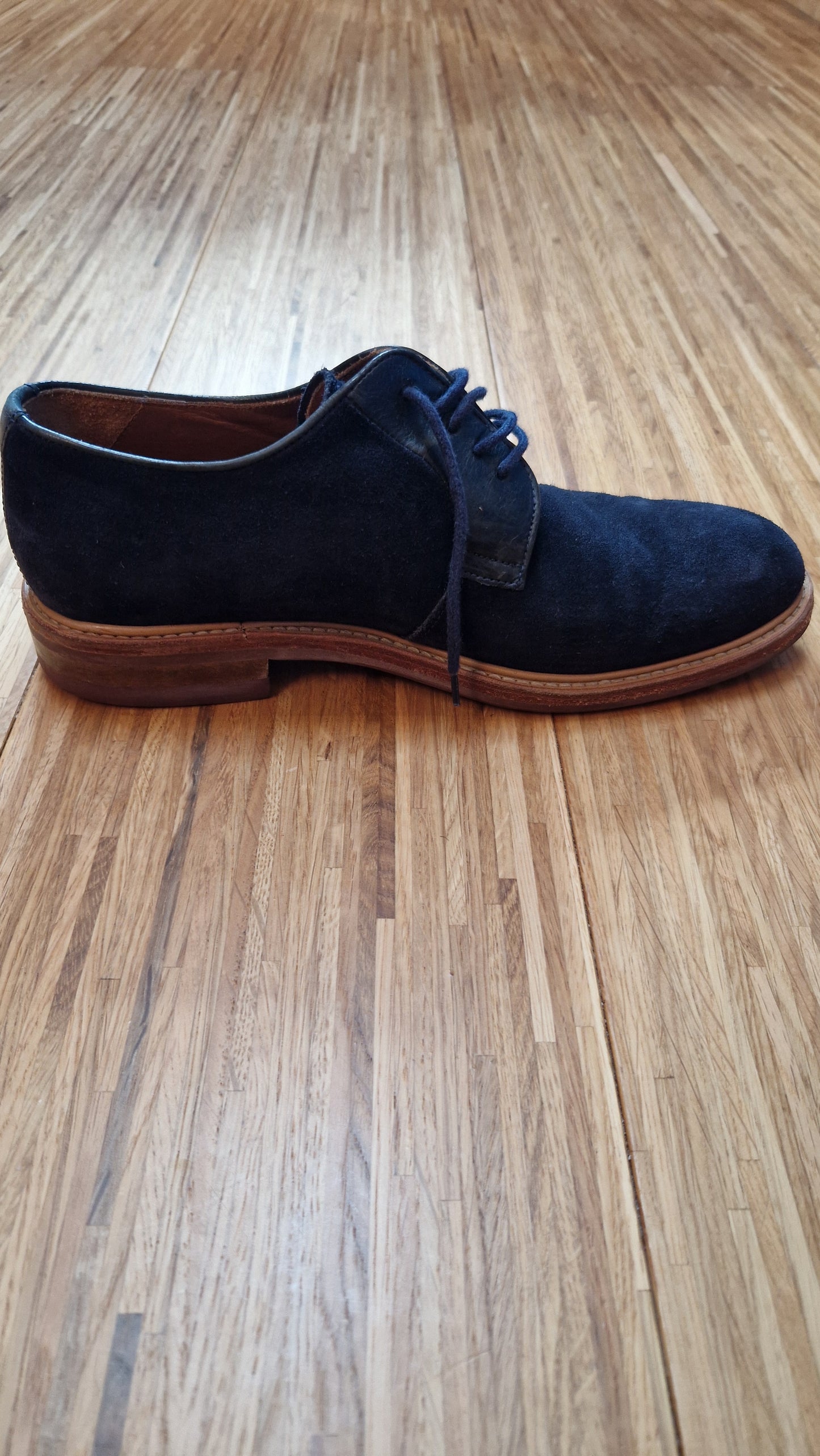 Preloved Russell & Bromley Suede with Leather Trim Lace Ups Size 7