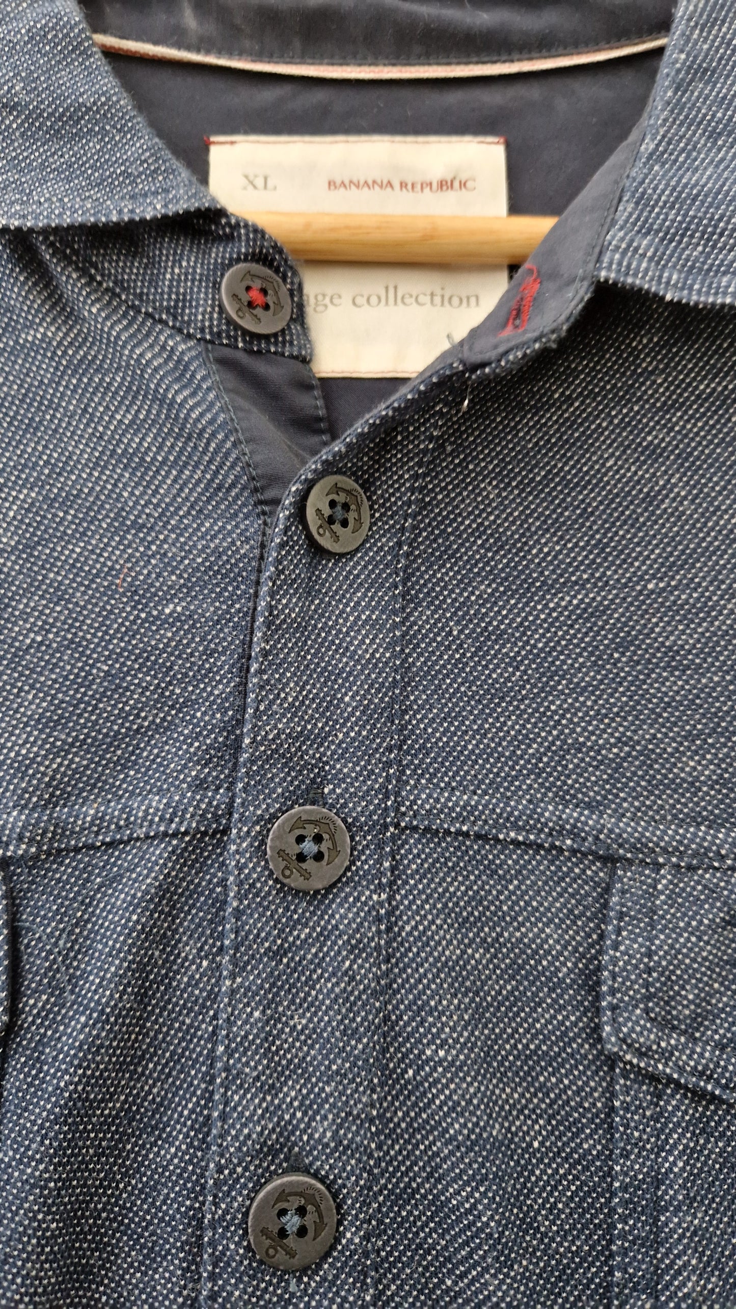 Preloved Banana Republic Short Pique Polo with Pockets Size XLarge