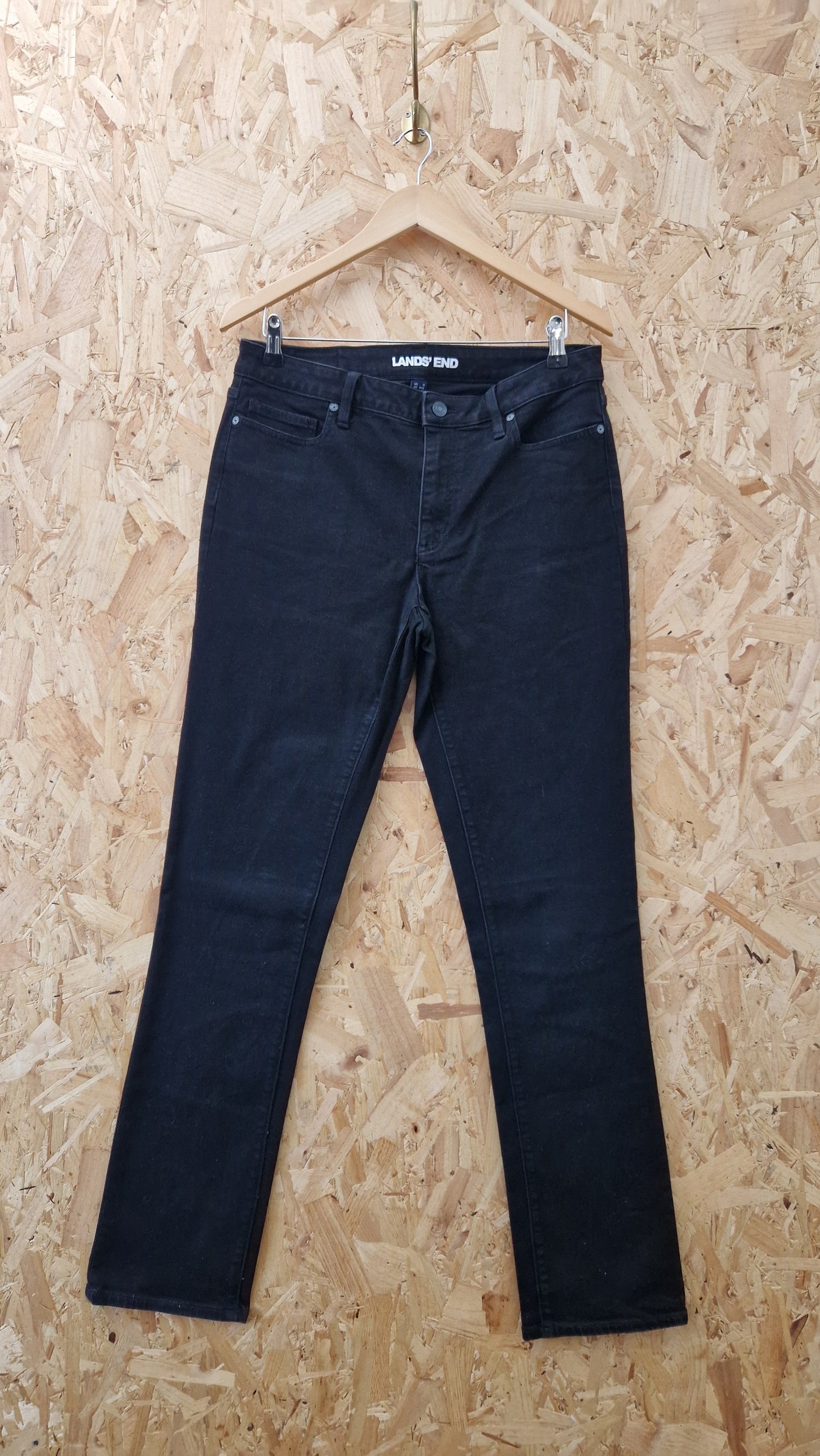 Preloved Land's End Straight Jeans Size 14/16