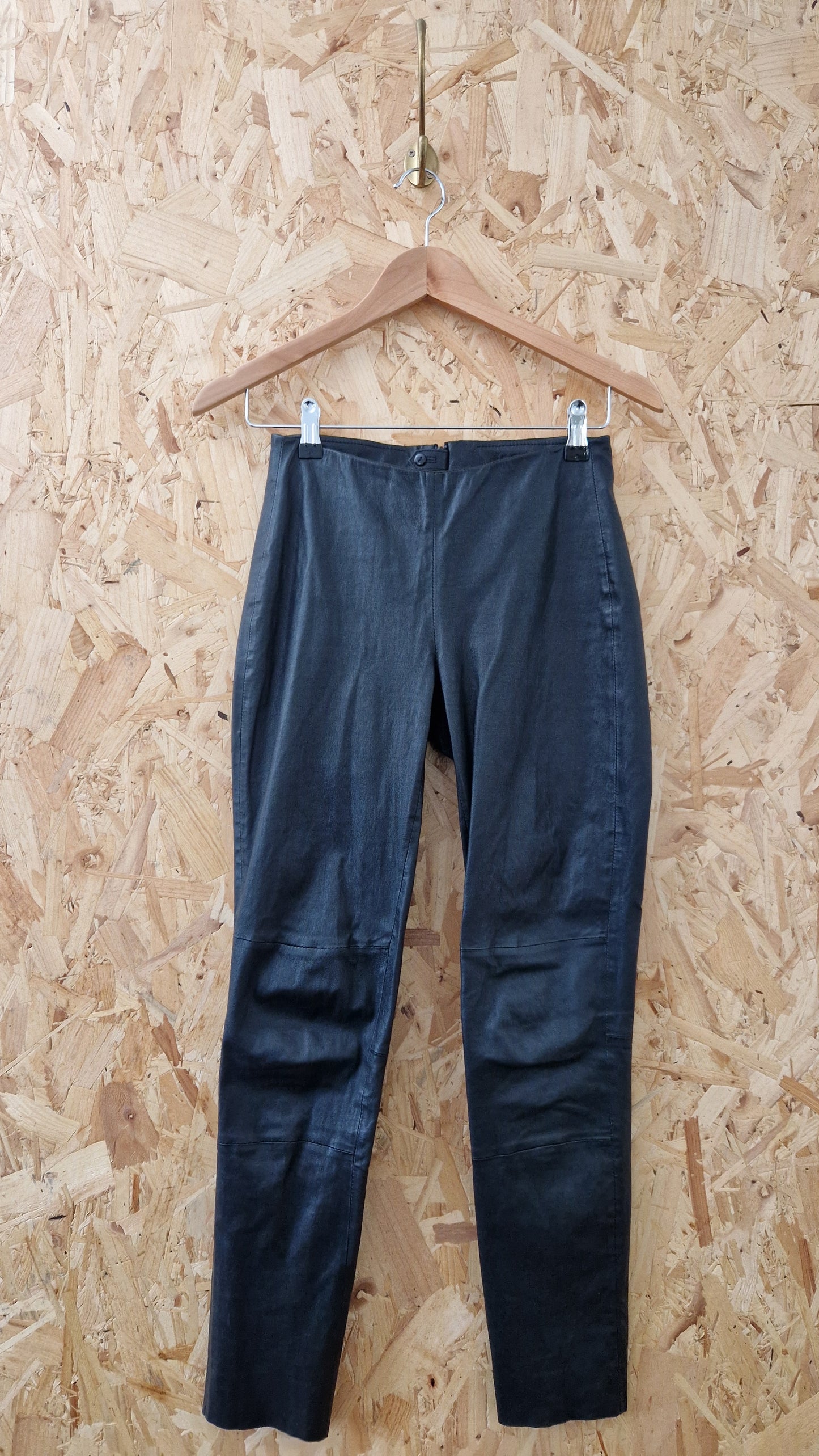 Preloved Gestuz Leather Legging Size 6 Eu Size 34