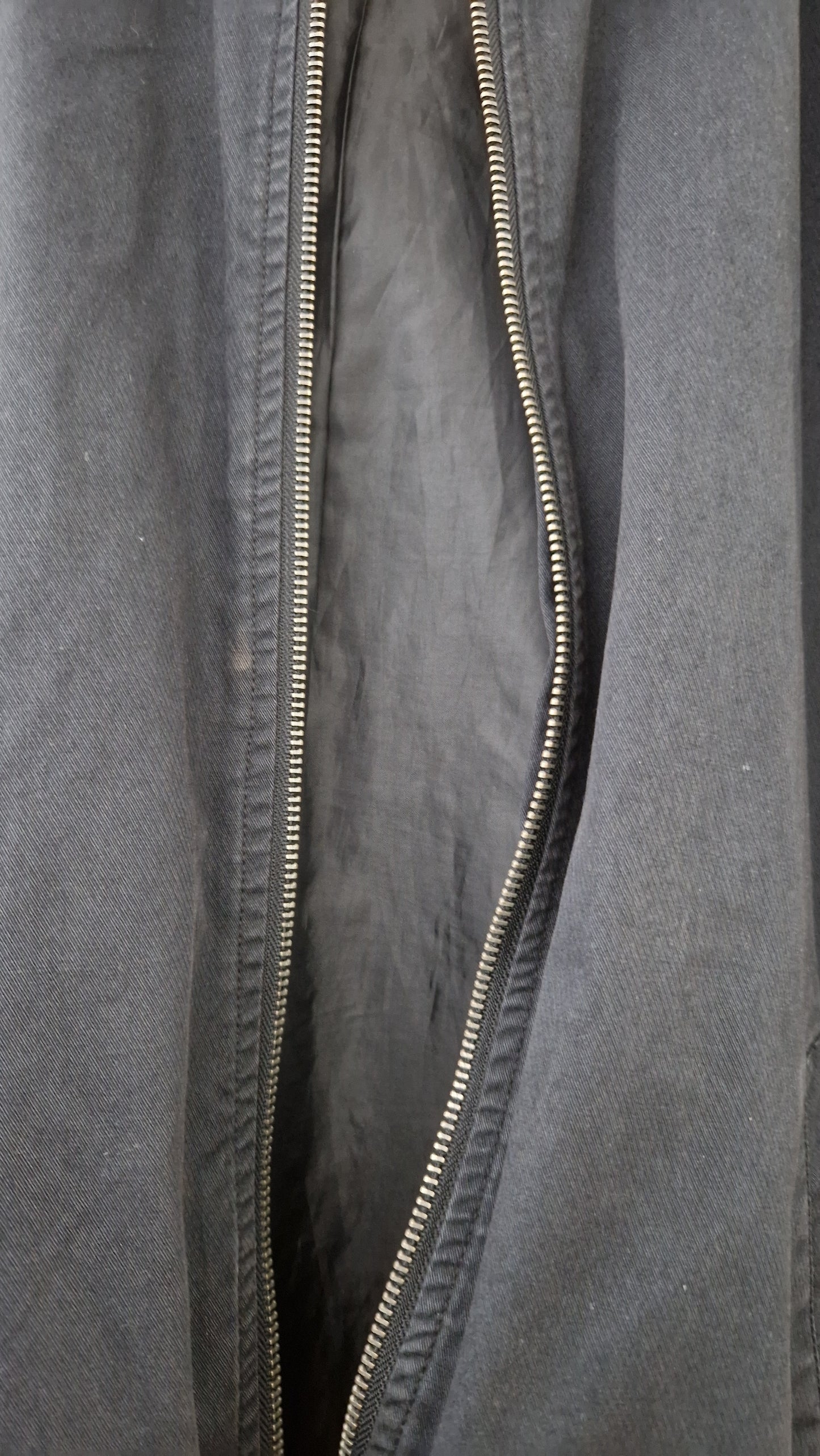 Preloved Kenji Bomber Jacket with Jersey Hood Size Medium