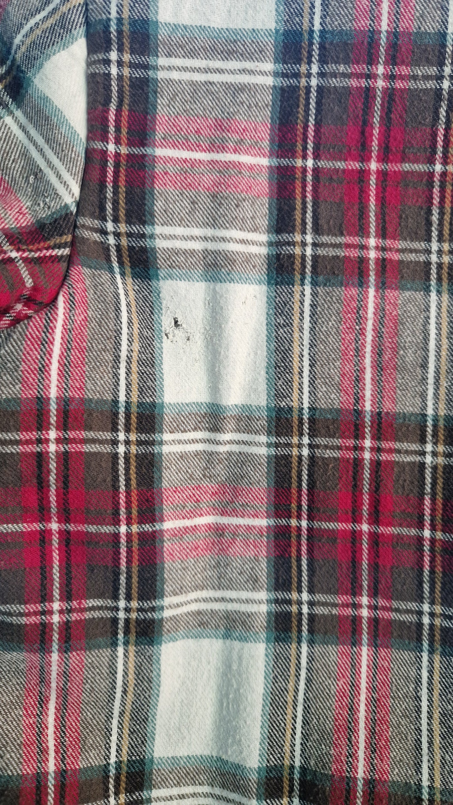 Preloved Dickies Padded Checked Overshirt Size X-Large