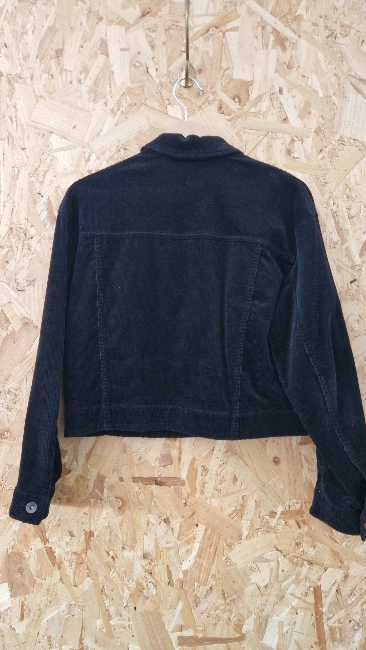 Preloved Uniqlo Cropped Cord Western Jacket Size XSmall