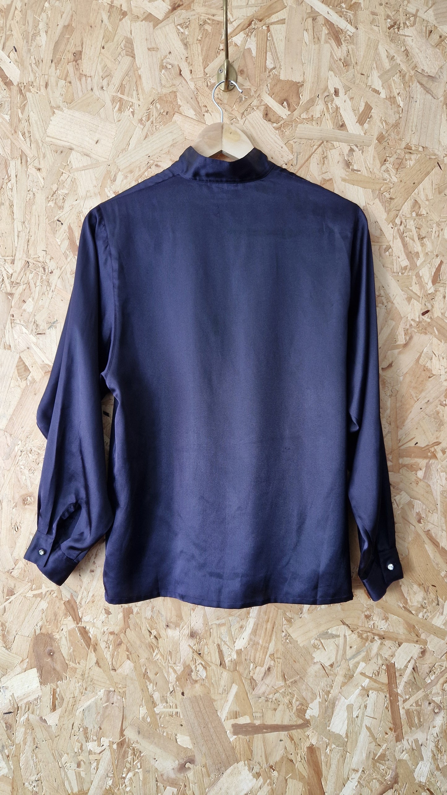 Preloved Jacques Vert Long Sleeve Silk Blouse Size 10