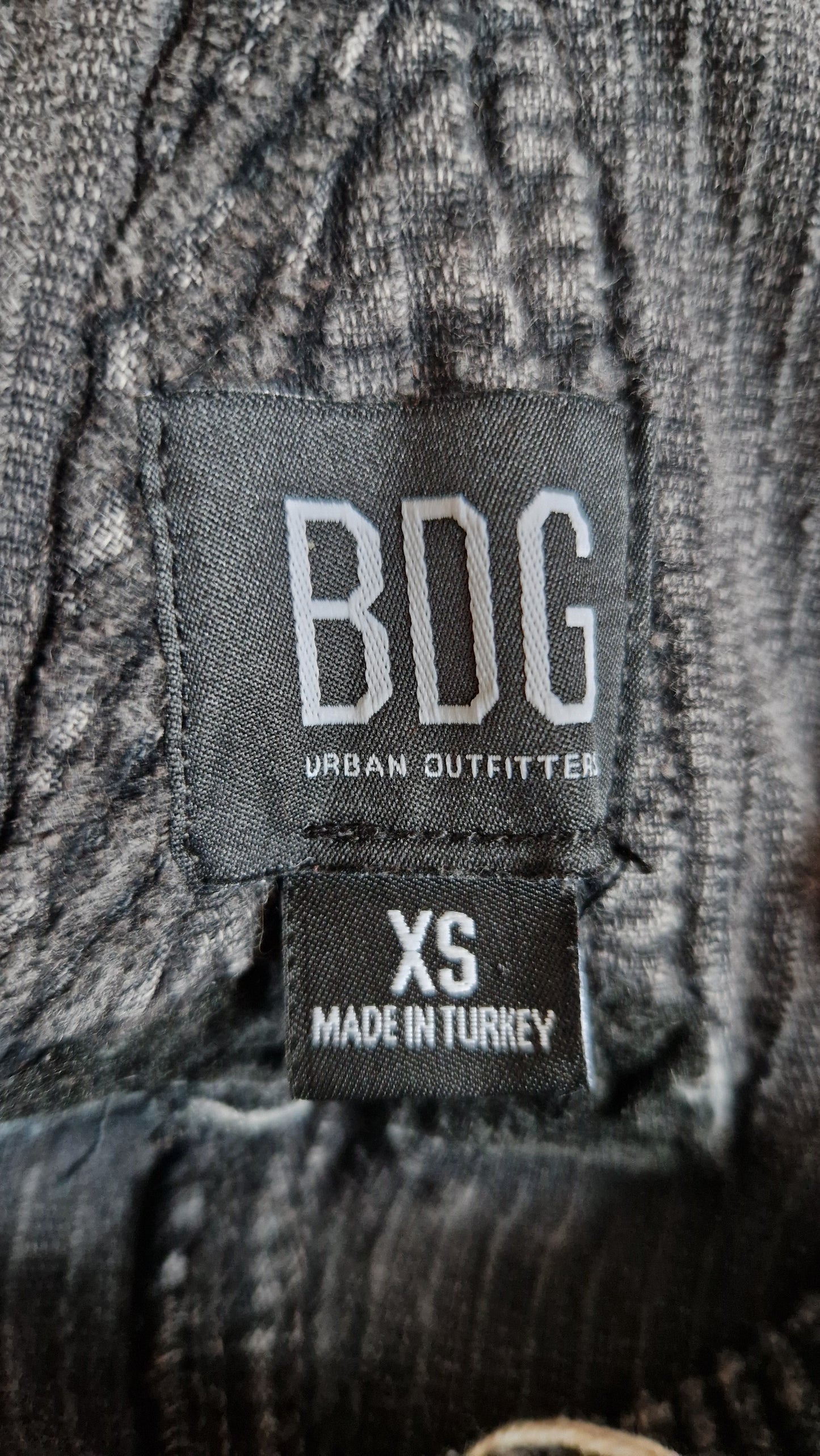 BDG by Urban Outfitters Cord Dungarees XSmall