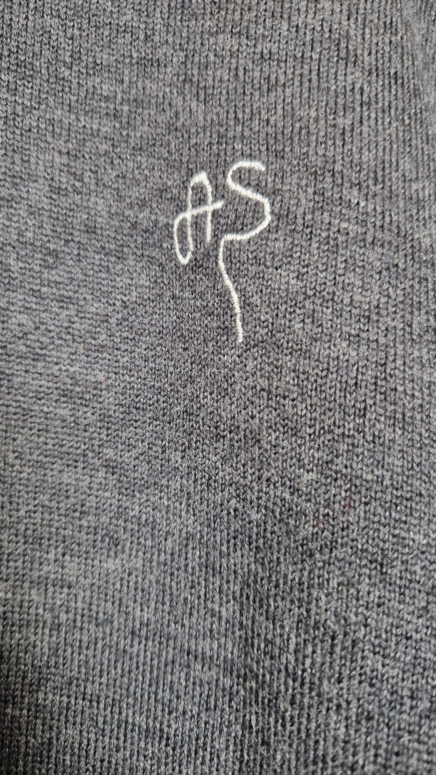 Preloved Acne Studios Oversized Jumper with Chest Embroidery Size Medium