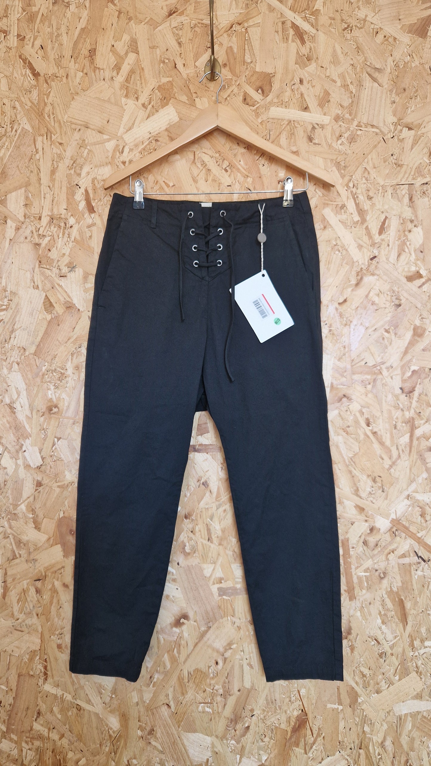 Brand New Nili Lotan Lace Front Trousers Size US 4 UK Size 8