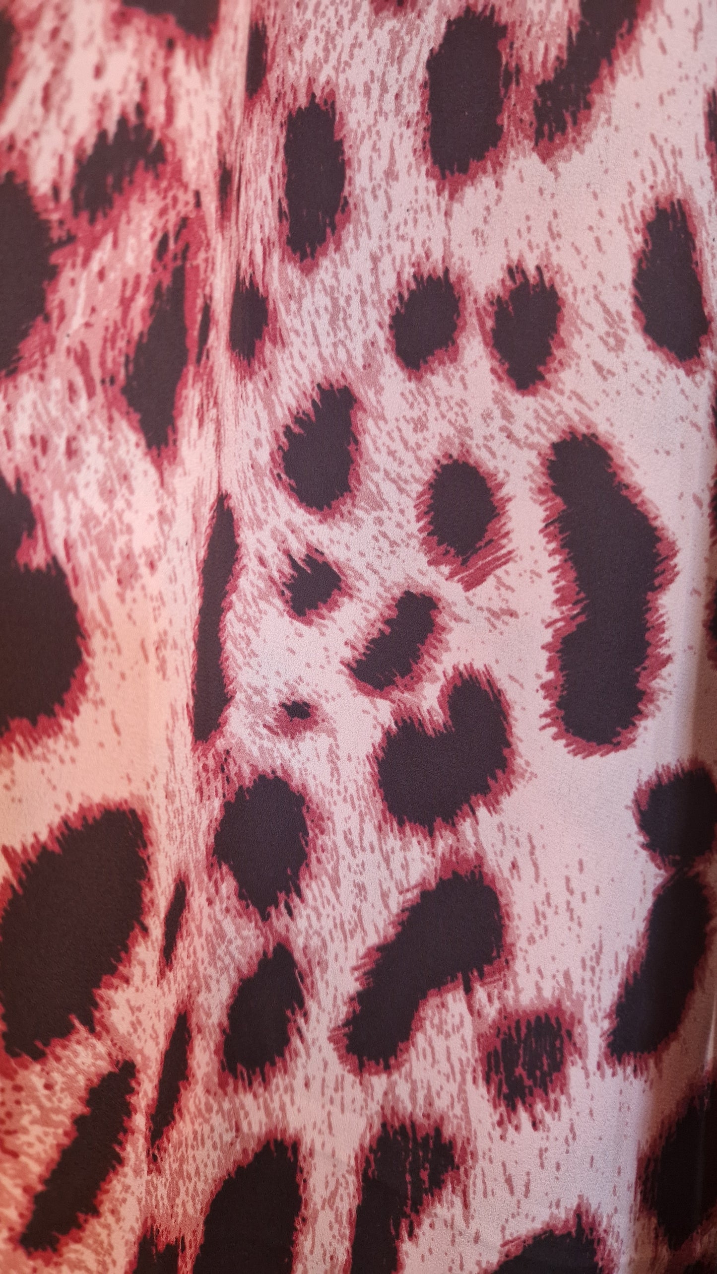Brand New Dancing Leopard Mixed Print Short Sleeve Wrap Dress Size 10