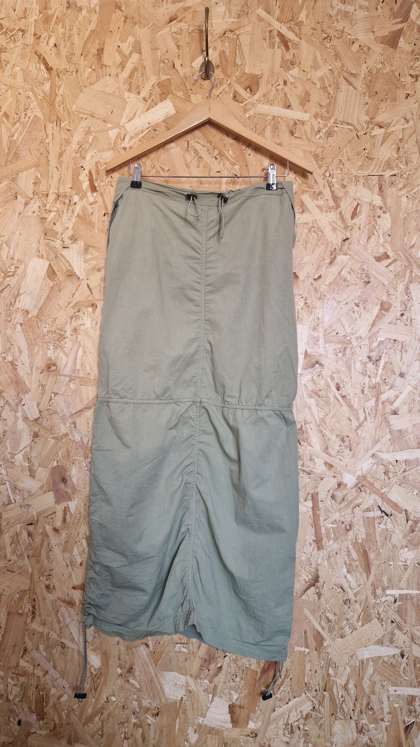 Preloved Unknown Brand Toggle Drawstring Detail Skirt Size 12
