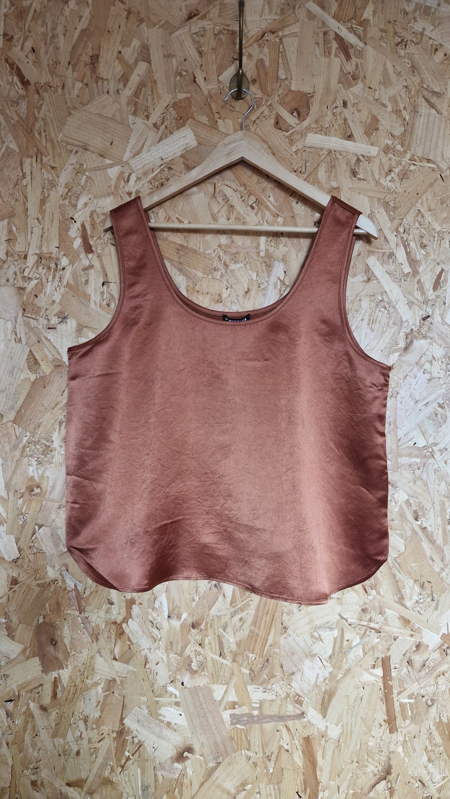 Brand New Whistles Satin Vest Top Size 16