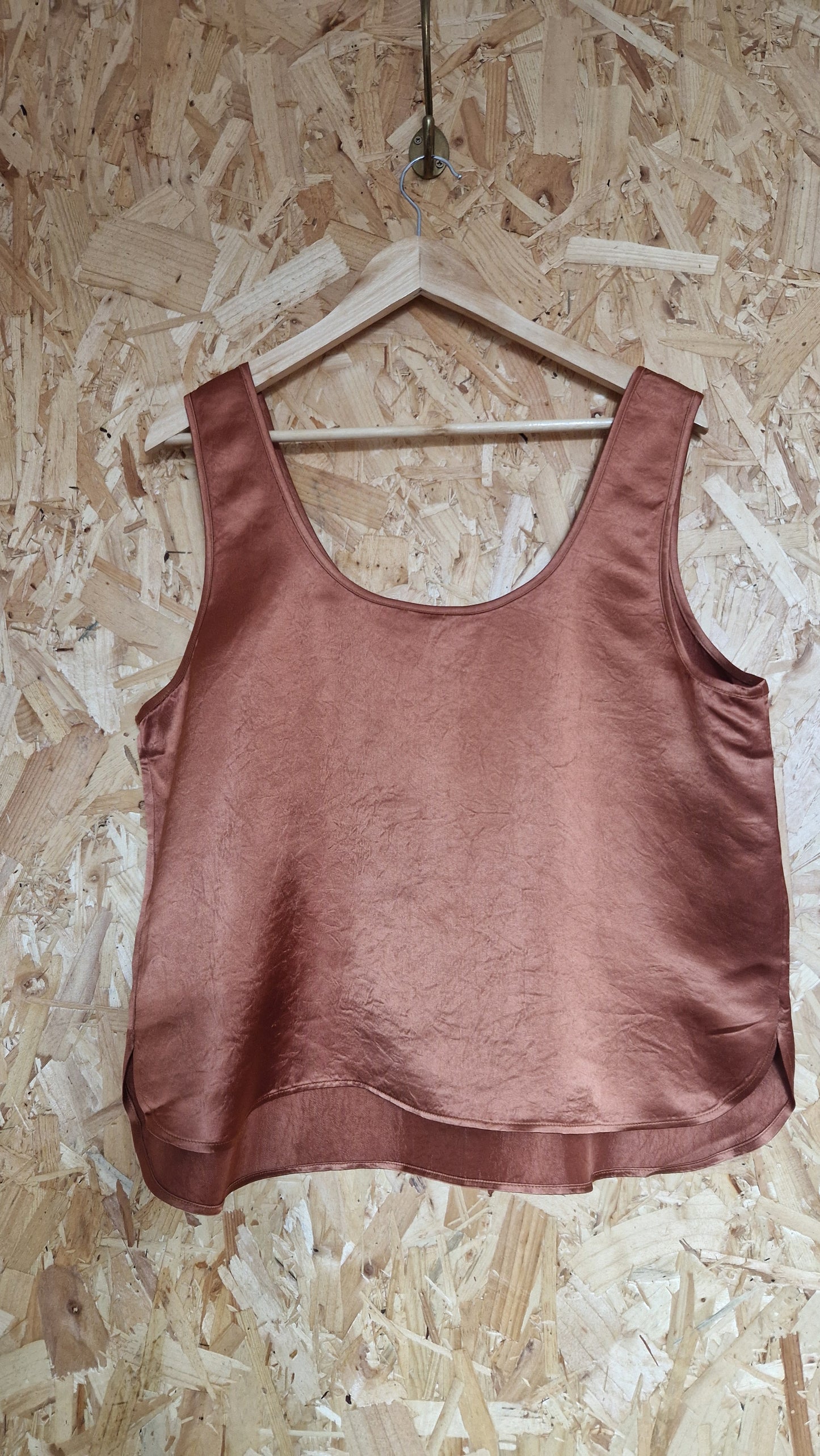 Brand New Whistles Satin Vest Top Size 16