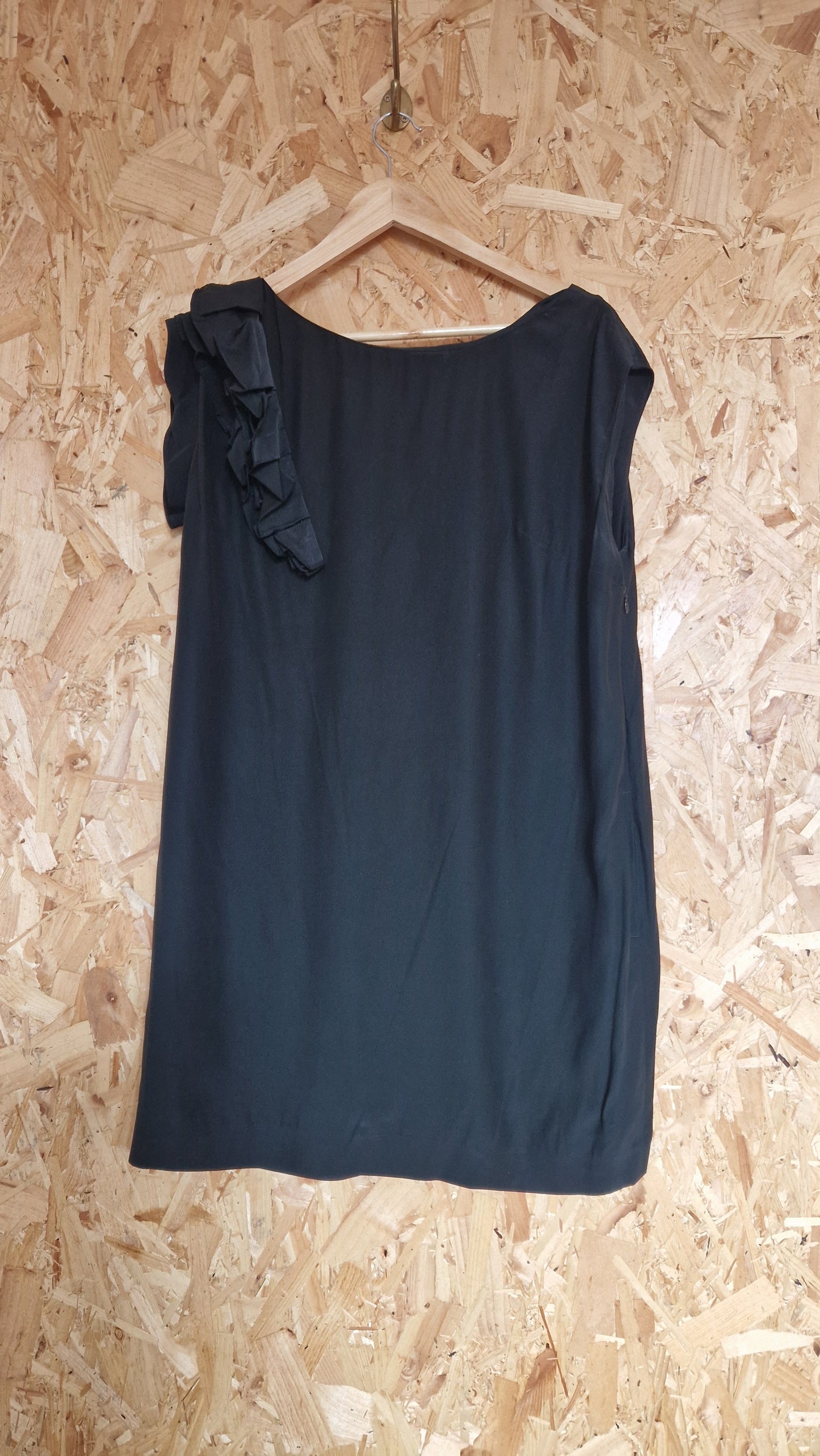 Preloved Whistles Sleeveless Dress with Shoulder Detail Size 14