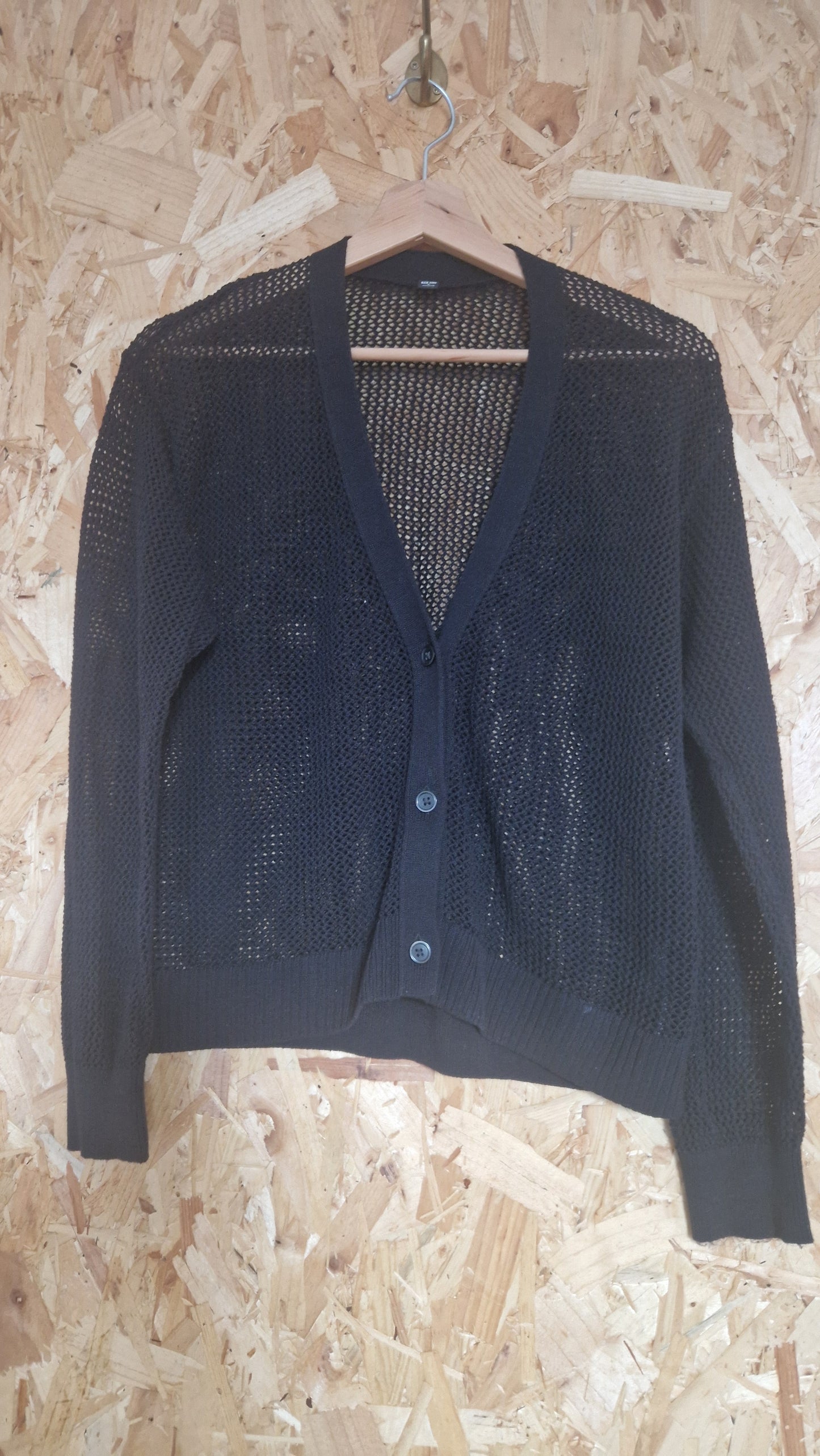 Preloved Uniqlo Long Sleeve Open Knit Cardigan Size Small