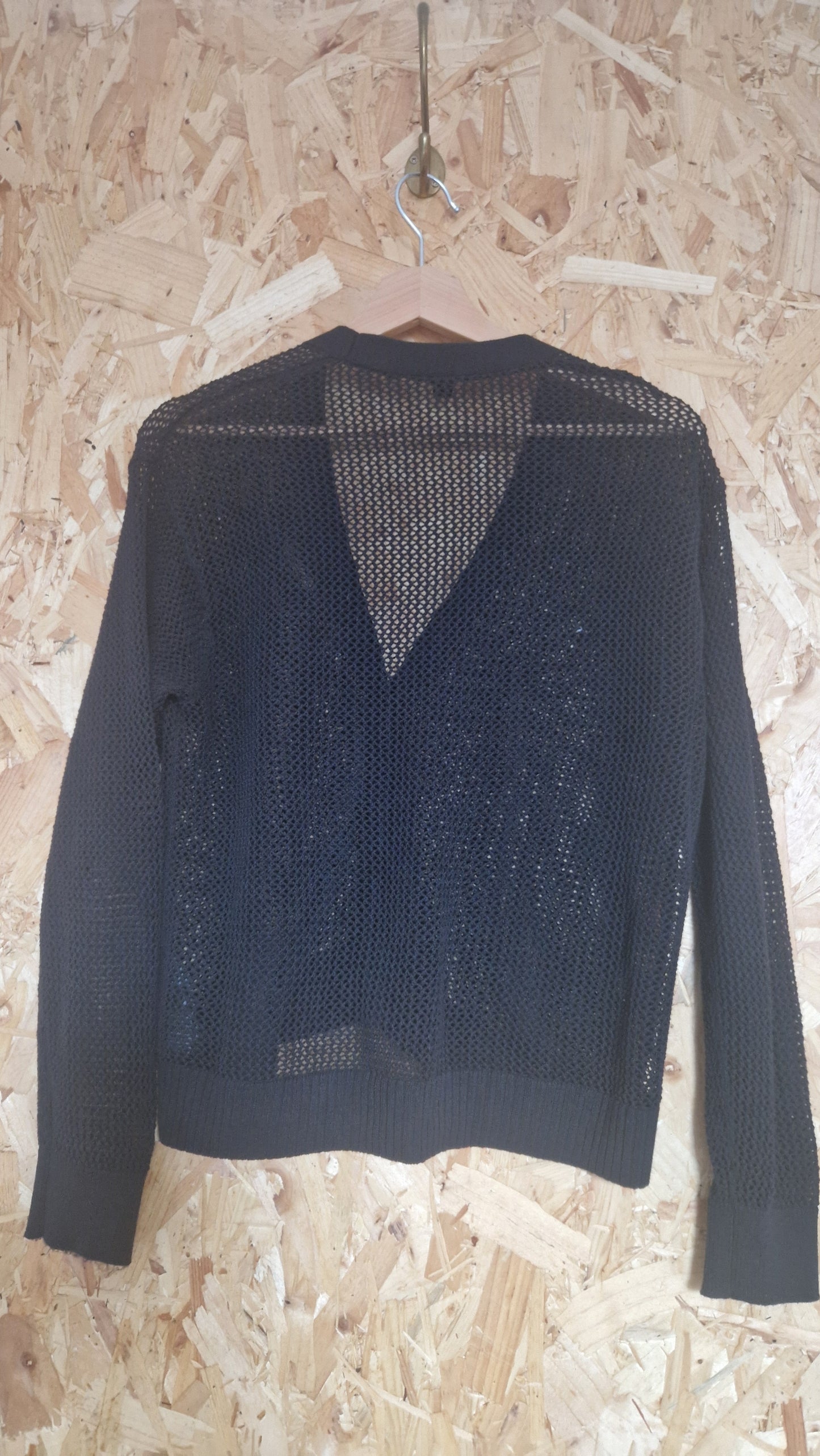 Preloved Uniqlo Long Sleeve Open Knit Cardigan Size Small