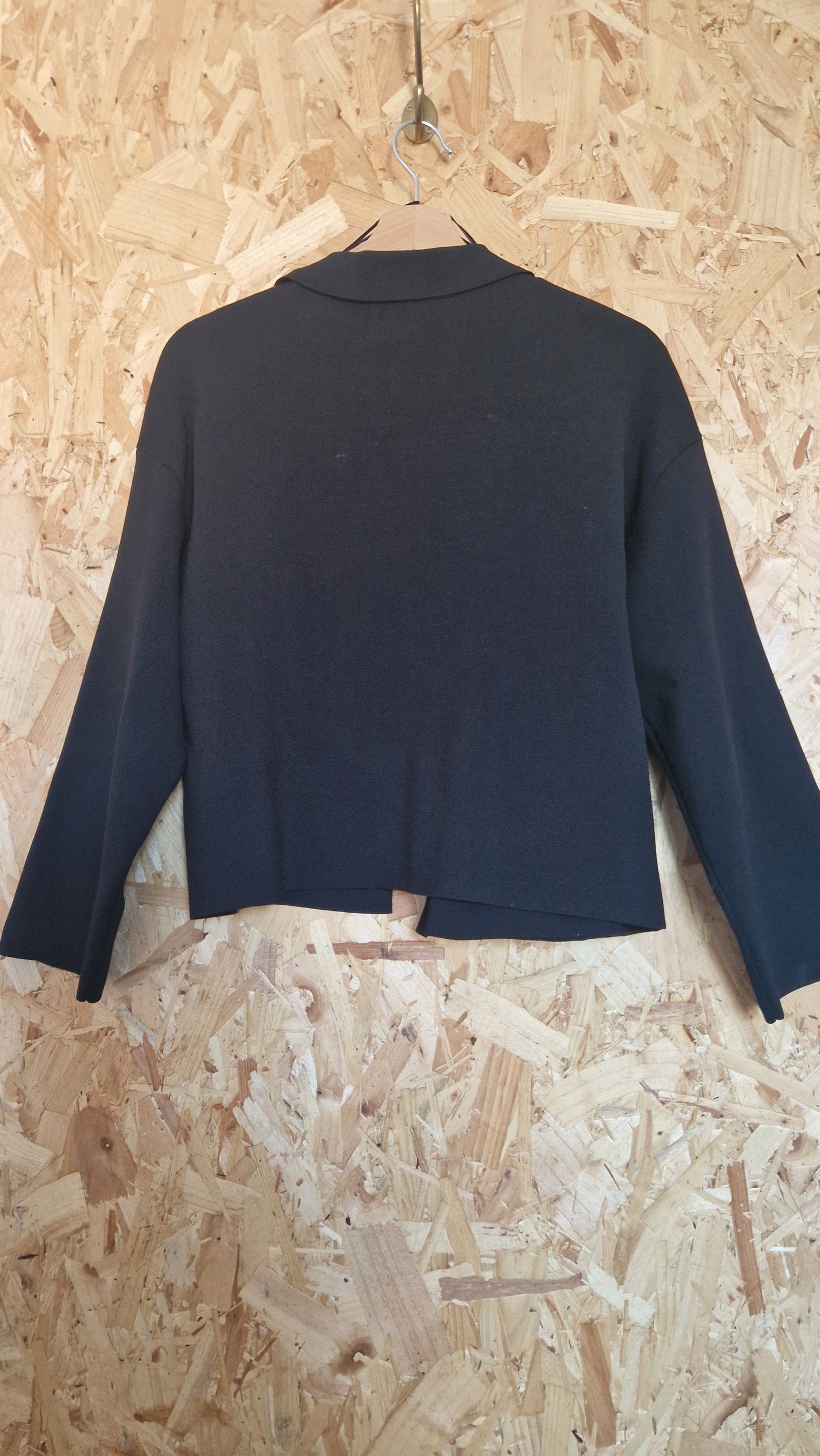 Preloved COS Long Sleeve Knitted Open Blazer Size Small