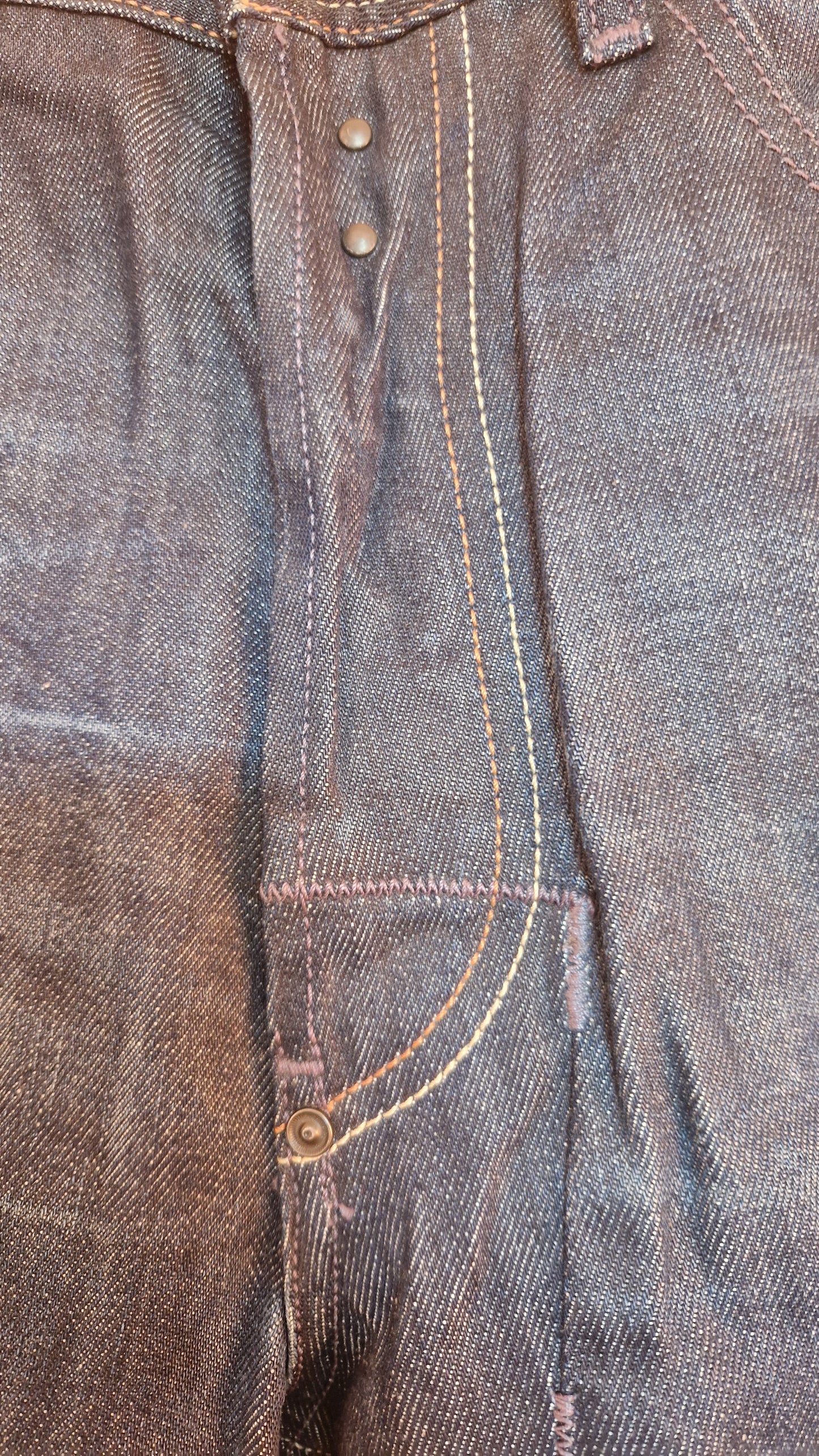 Preloved Diesel Narrot Jeans Waist Size 32 Leg Length 30