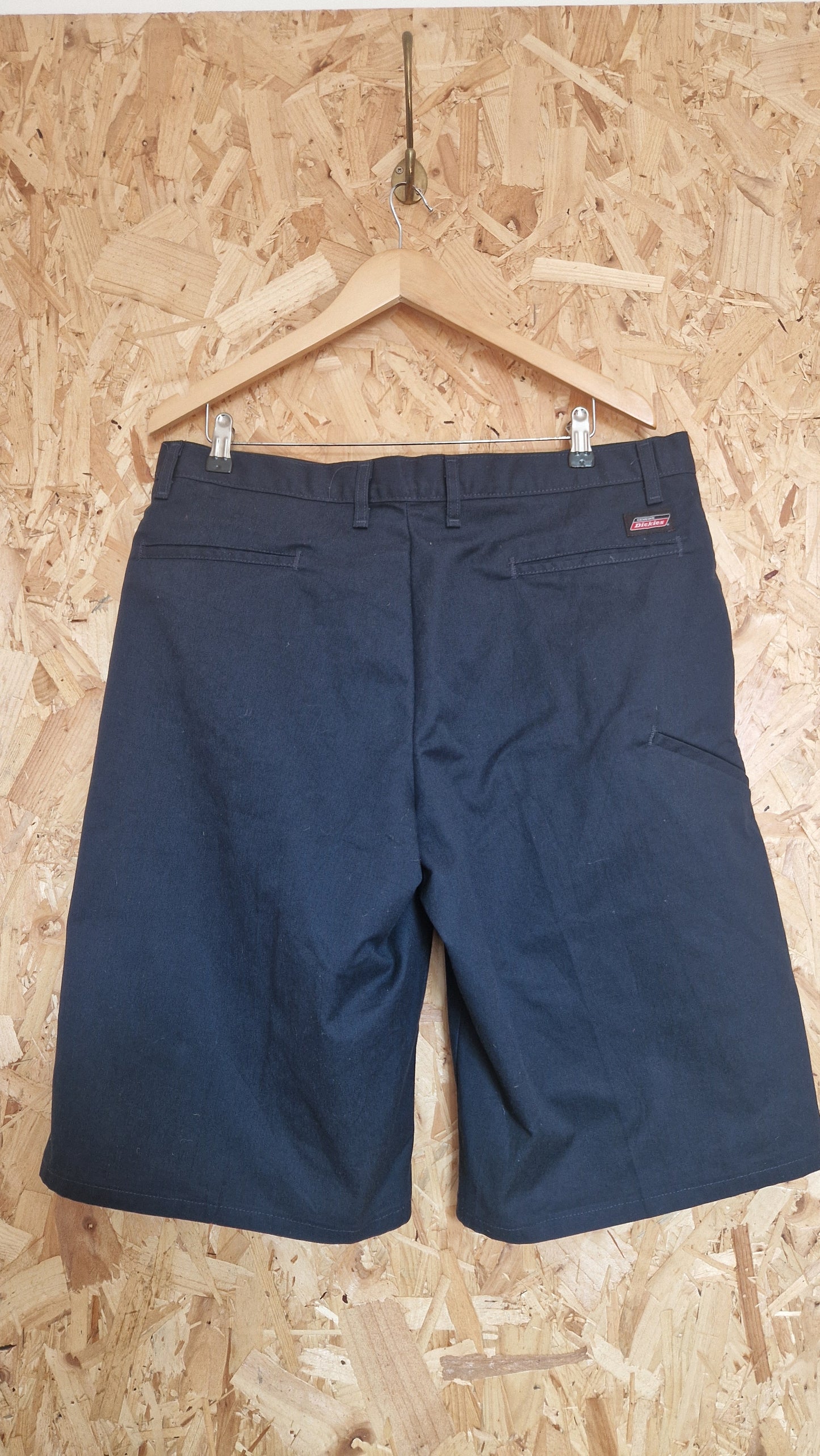 Dickies Flat Front Long Chino Shorts Waist Size 36"
