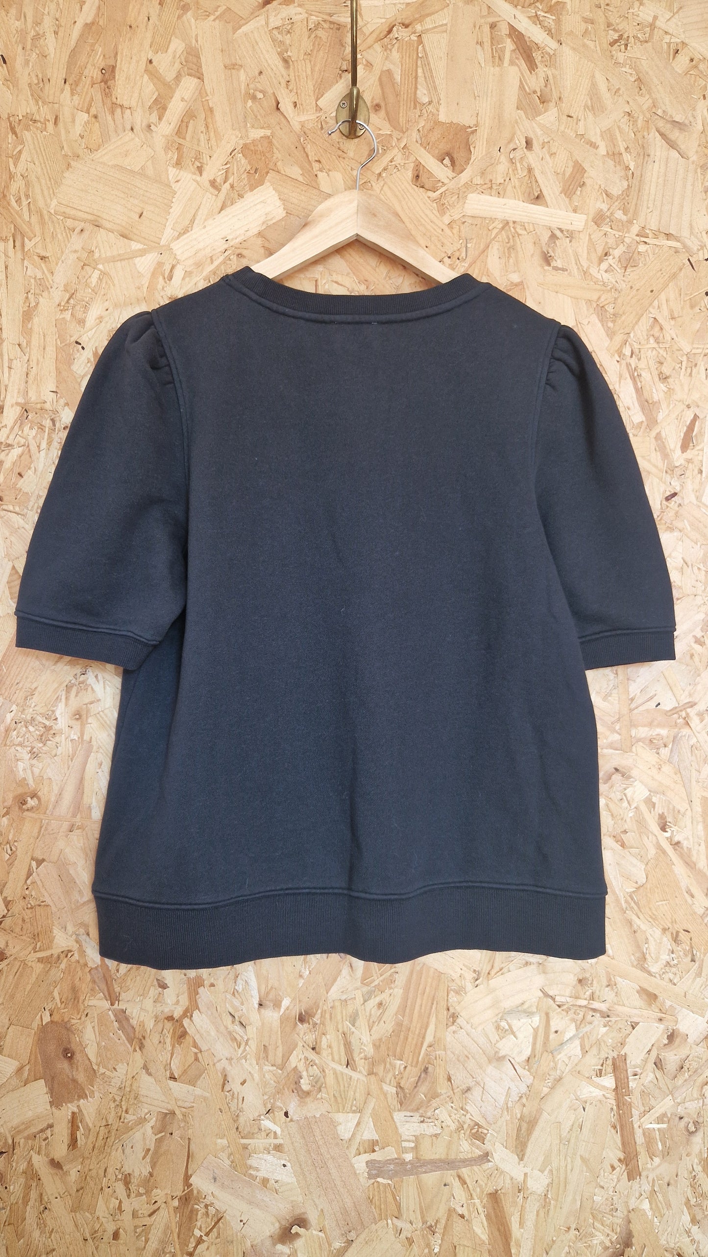 Preloved Hush Short Puff Sleeve Sweatshirt Size Large