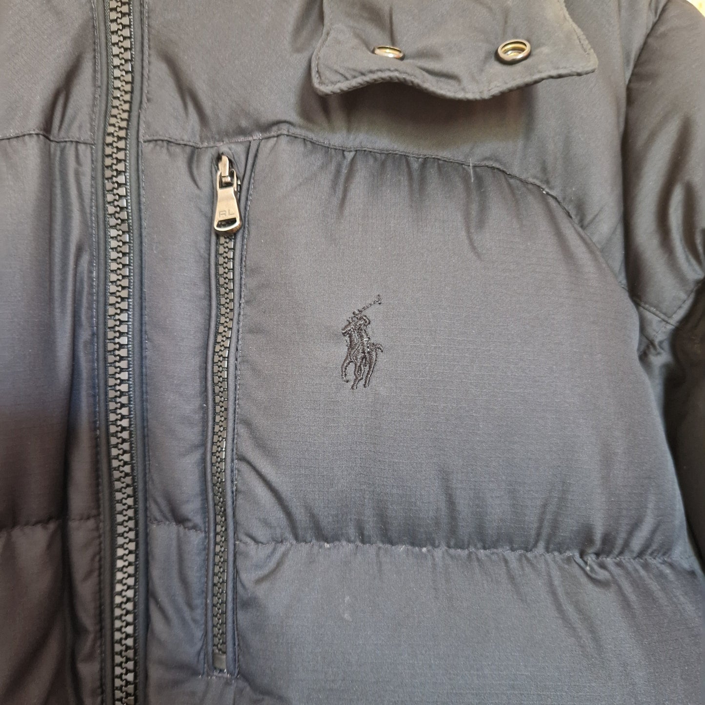 Preloved Polo by Ralph Lauren Down Filled Hooded Puffa Jacket Size Large