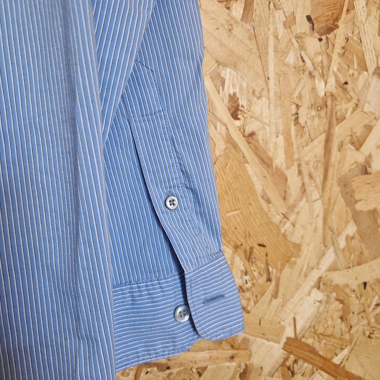 Preloved A.P.C Long Sleeve Stripe Shirt Size Medium