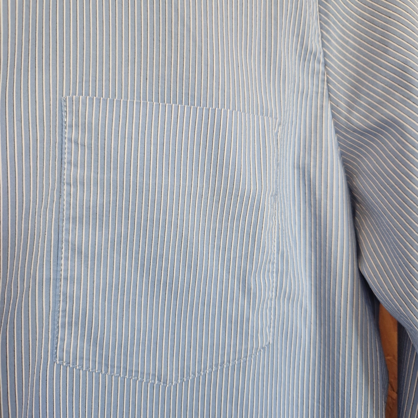 Preloved A.P.C Long Sleeve Stripe Shirt Size Medium