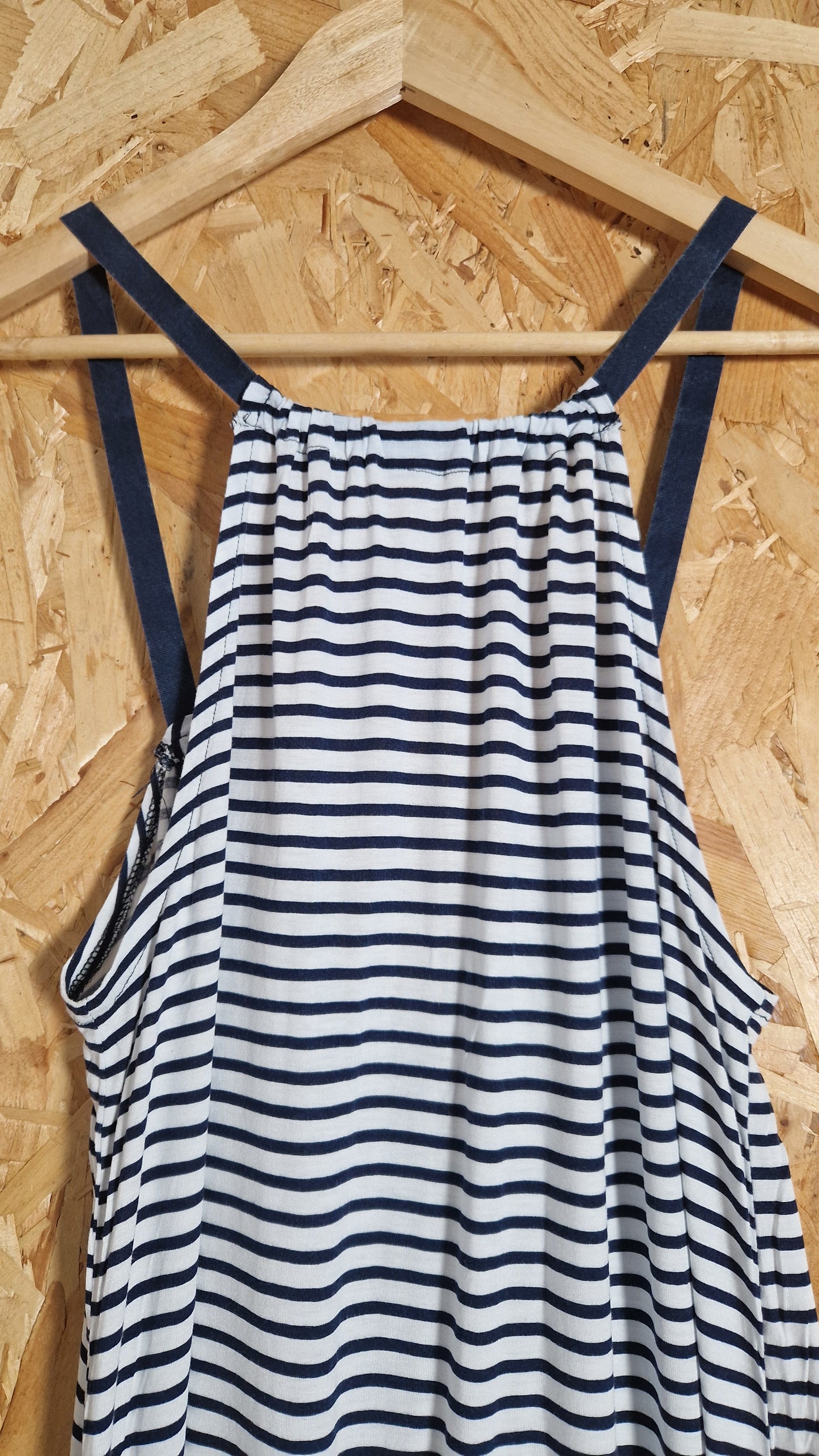 Preloved John Lewis Strappy Dipped Hem Sundress Size Small