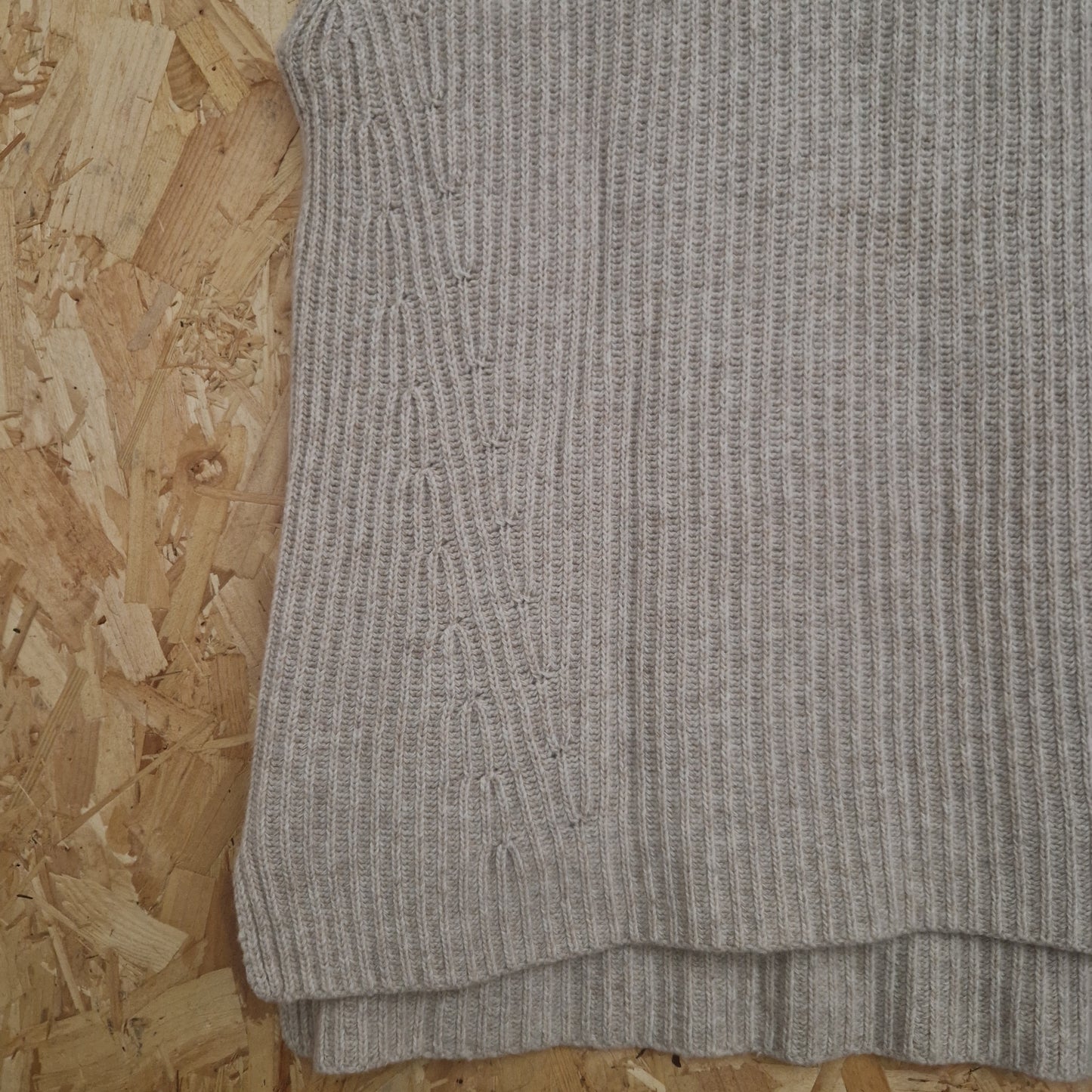 Preloved Ganni Turtle Neck Ribbed Tank Size Small
