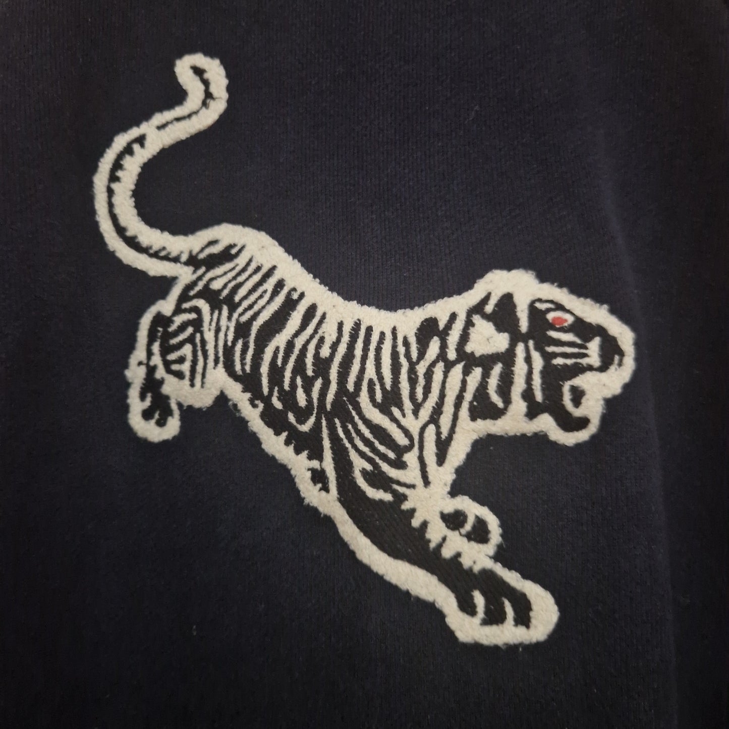 Preloved Whistles Tiger Embroidered Sweatshirt Size Medium