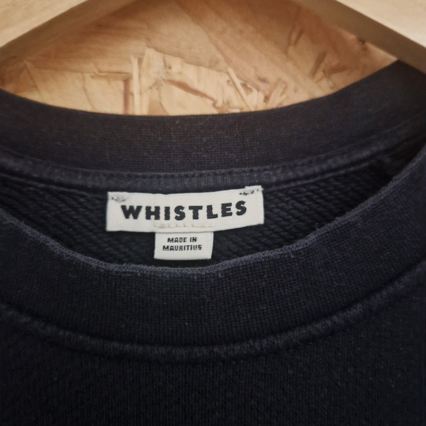 Preloved Whistles Tiger Embroidered Sweatshirt Size Medium