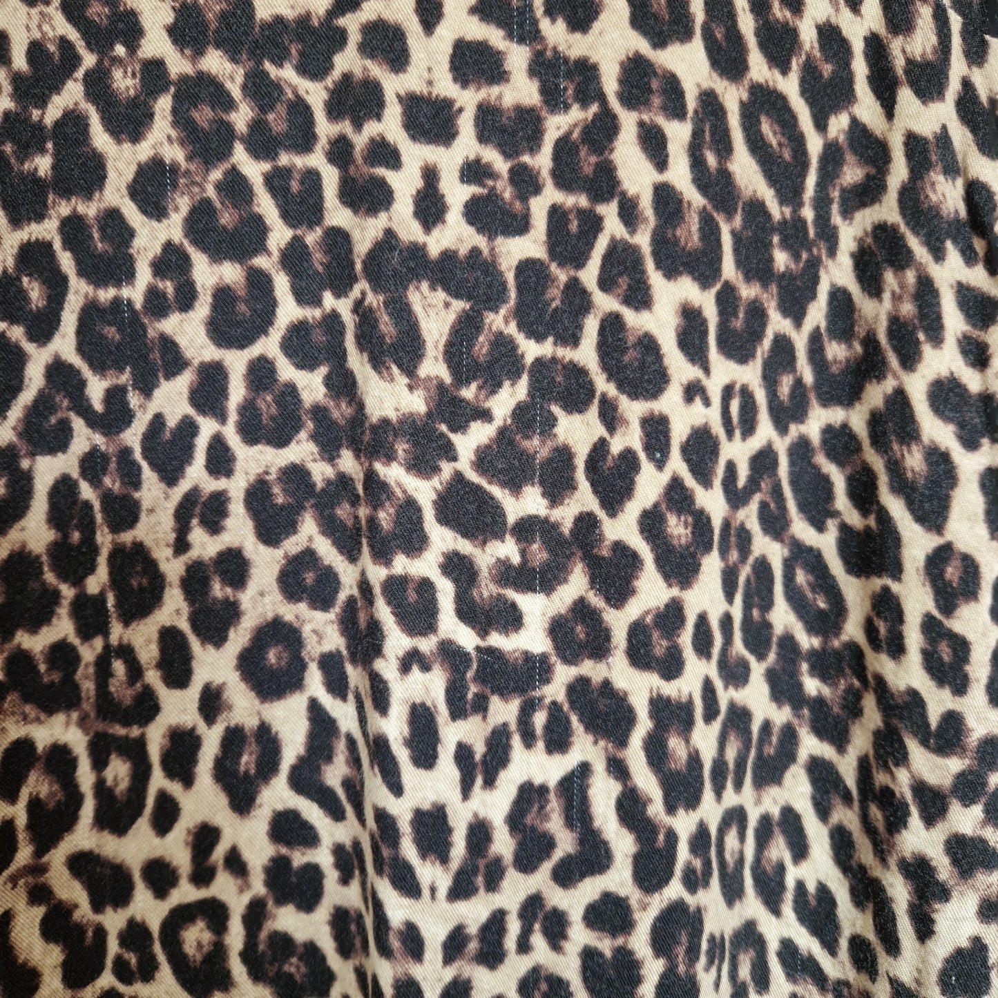 Preloved Albaray Long Sleeve Leopard Print Shirtdress Size 8