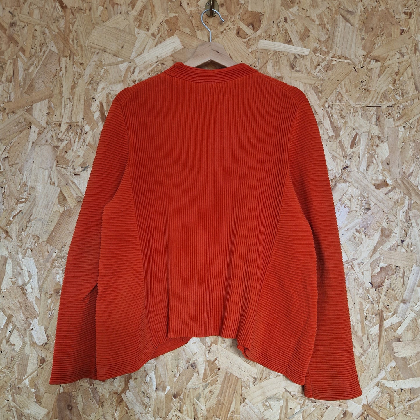 Preloved COS Ribbed Panelled Jumper Size Medium