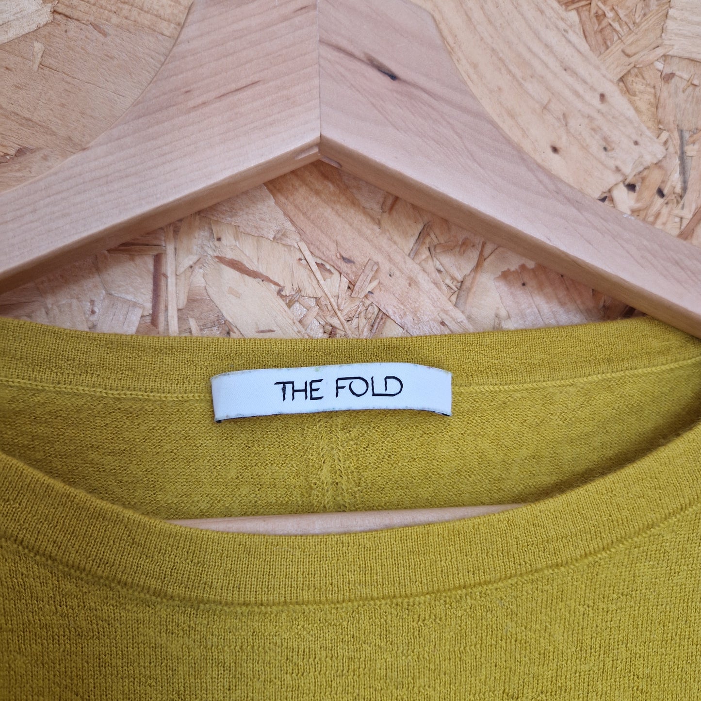 Preloved The Fold Cashmere Boat Neck Jumper Size 10 (not marked)
