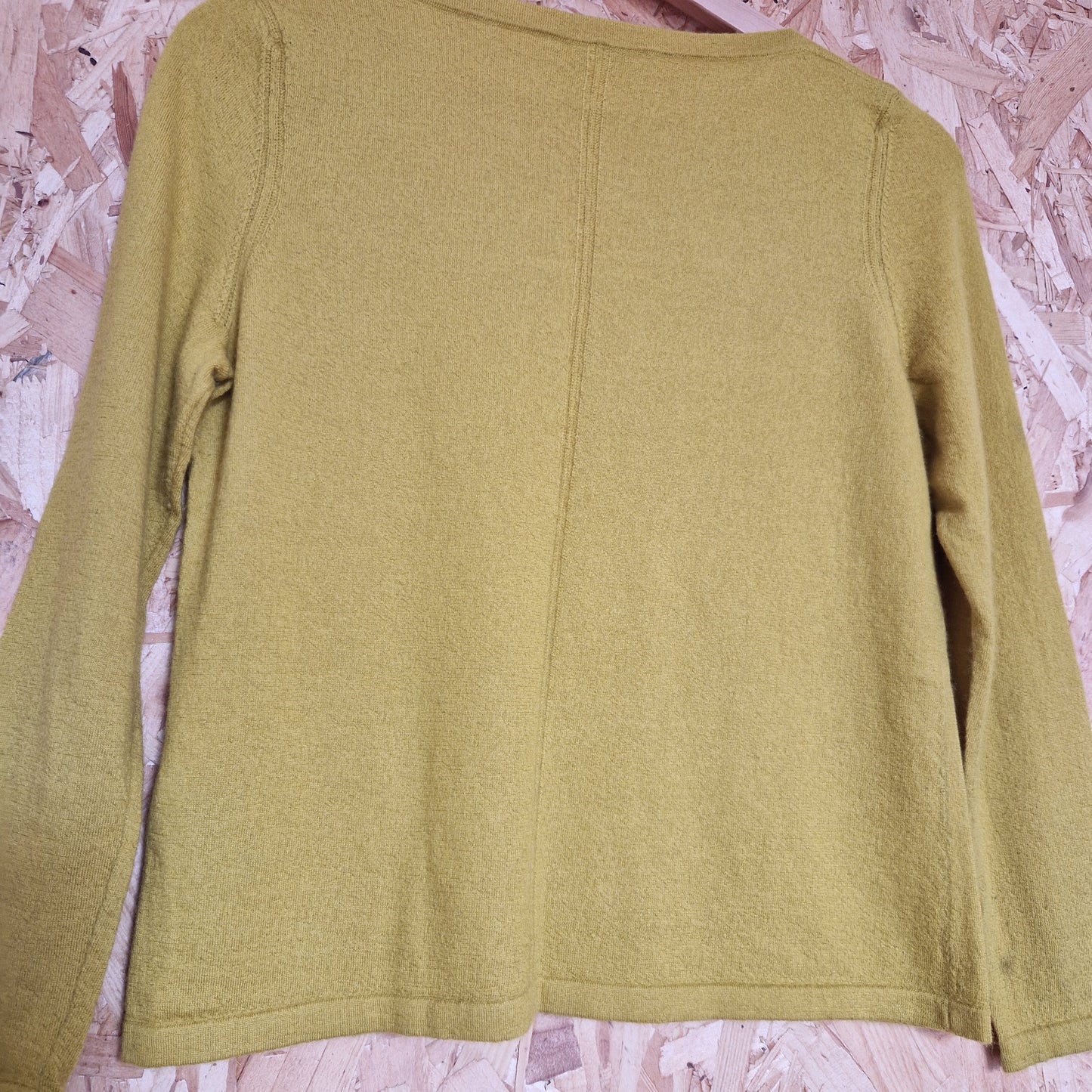 Preloved The Fold Cashmere Boat Neck Jumper Size 10 (not marked)