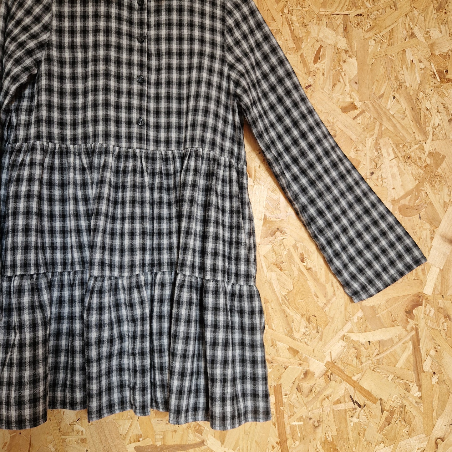 Preloved Zara Long Sleeve Mini Shirtdress Size Small