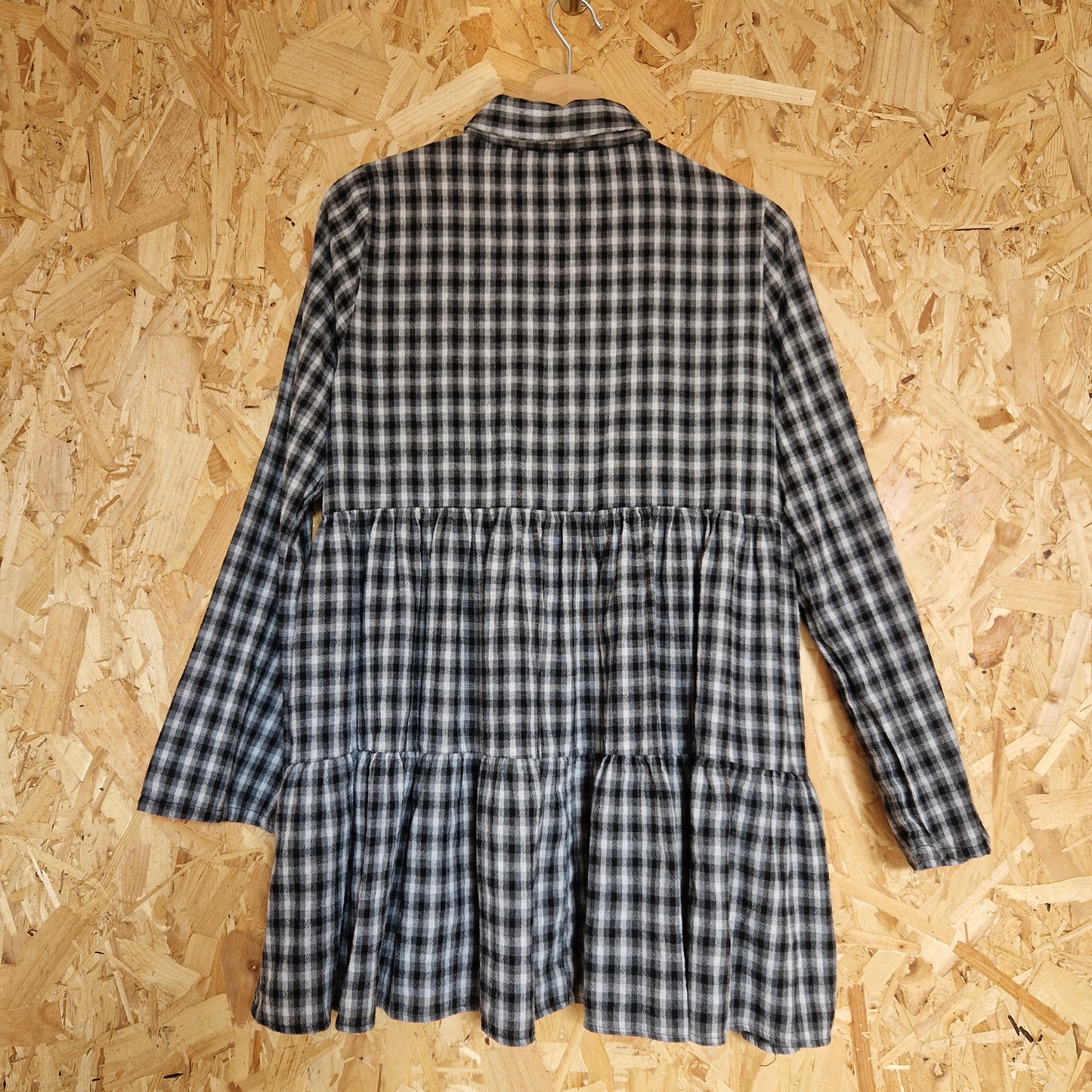 Preloved Zara Long Sleeve Mini Shirtdress Size Small
