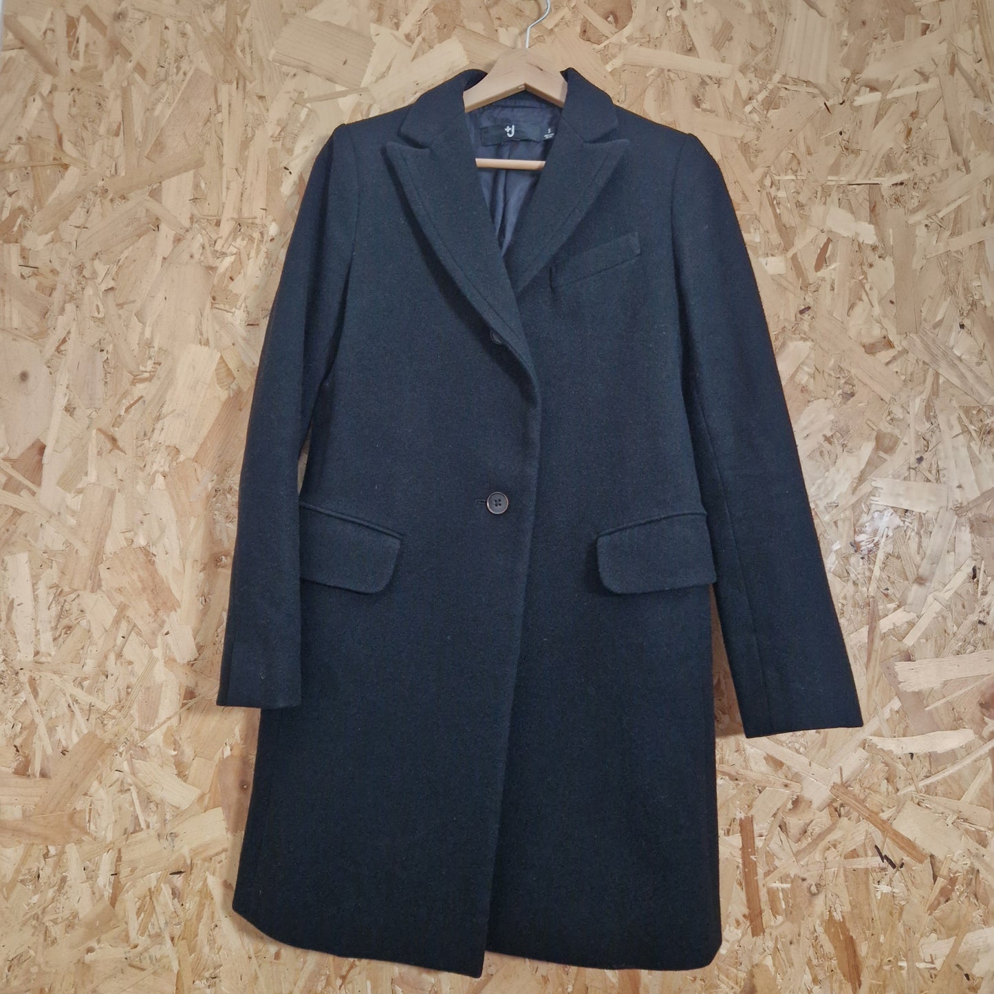 Preloved JW Anderson x Uniqlo Wool Crombie Coat Size Small