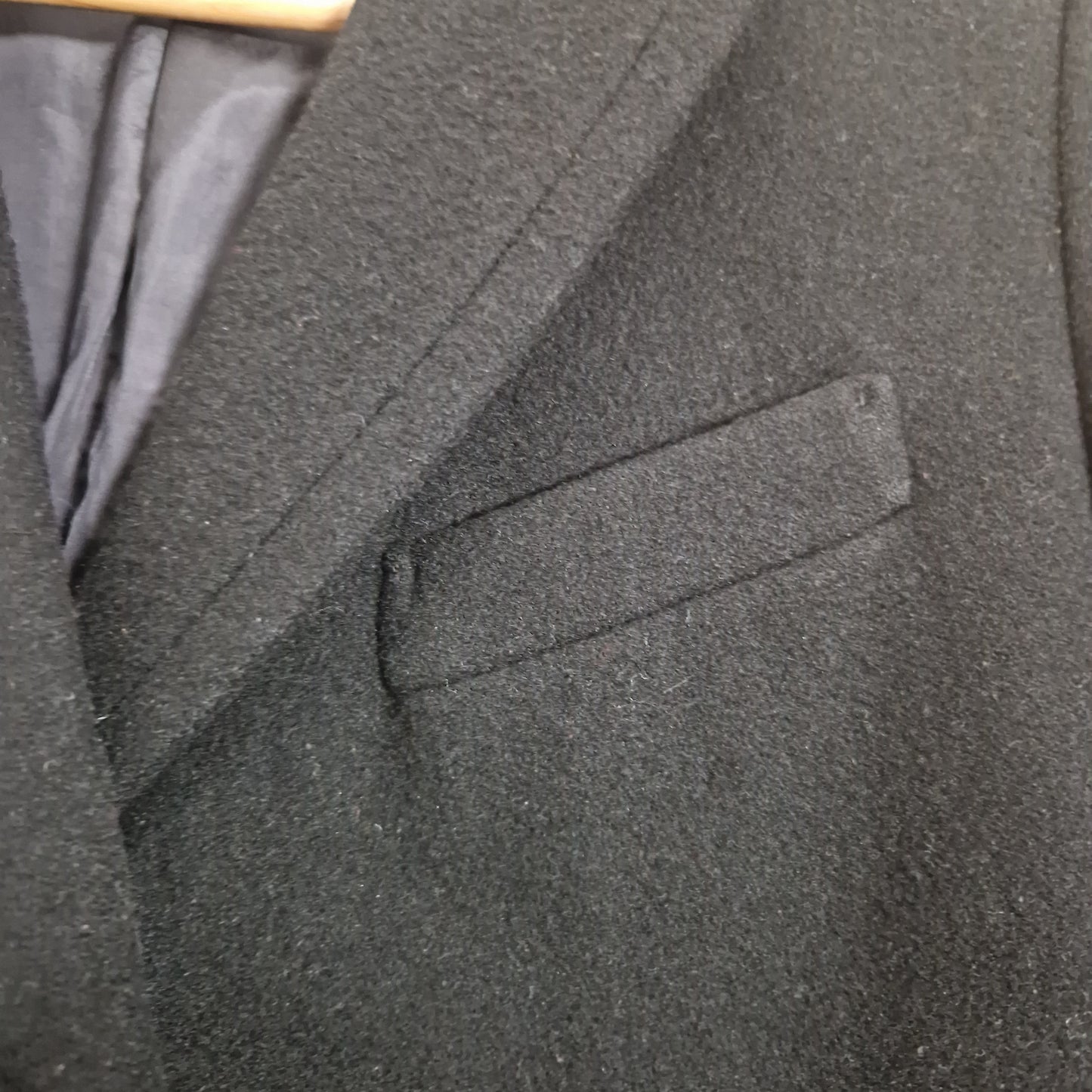 Preloved JW Anderson x Uniqlo Wool Crombie Coat Size Small