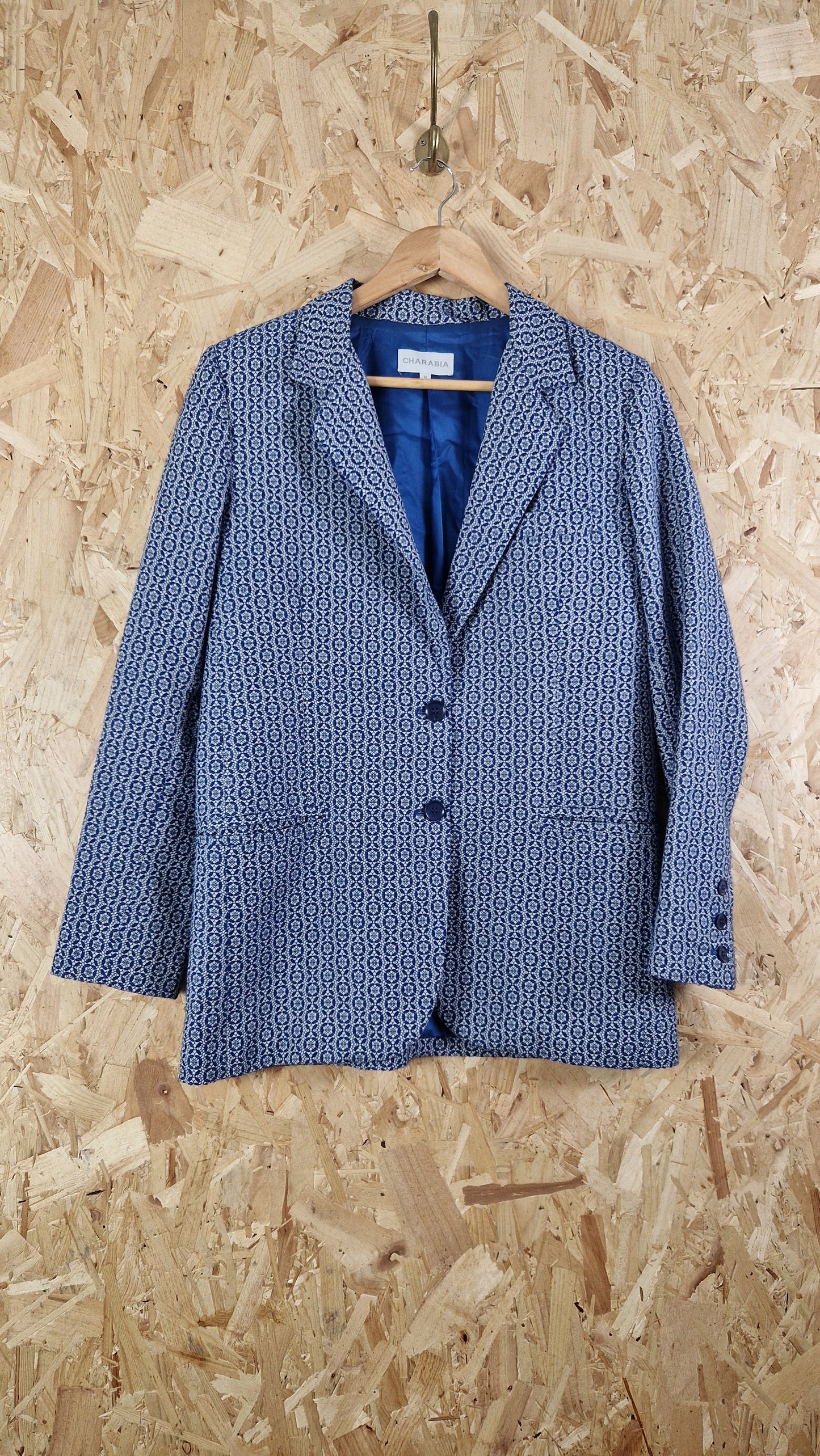 Preloved Charabia Jacquard Blazer Size Medium