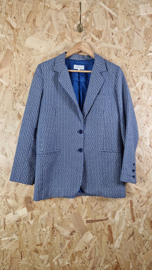 Preloved Charabia Jacquard Blazer Size Medium