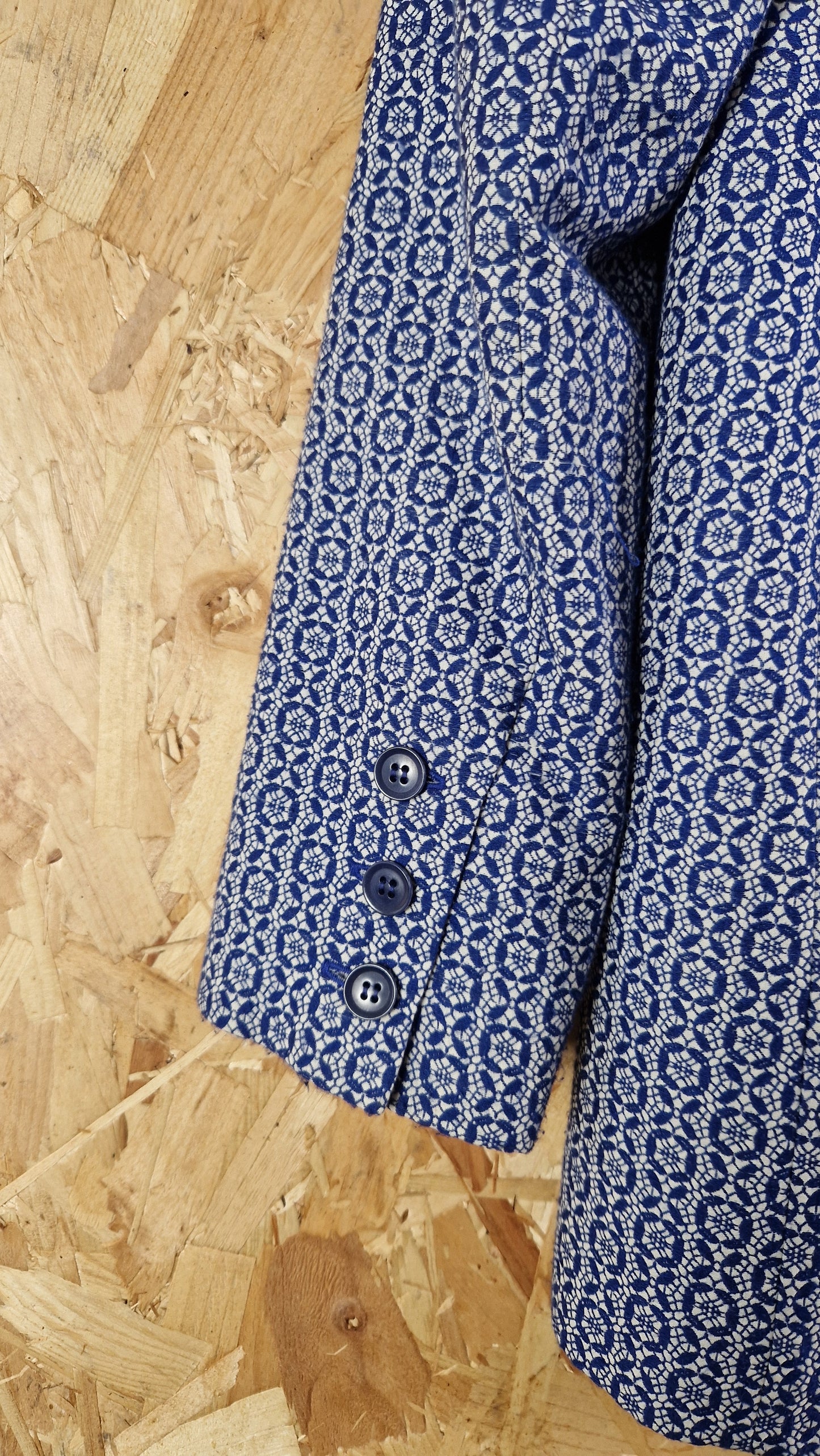 Preloved Charabia Jacquard Blazer Size Medium