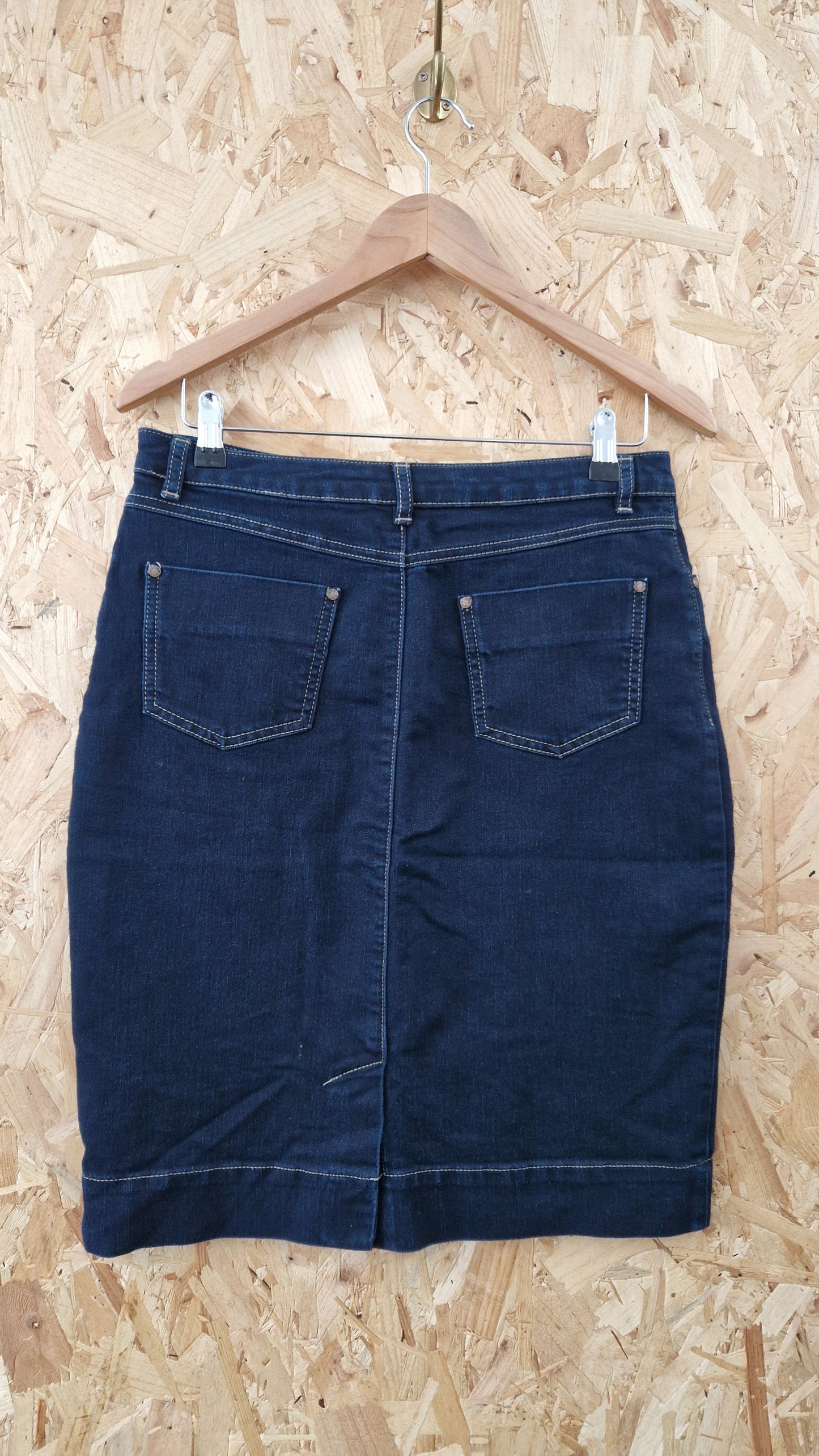 Preloved NW3 Denim Skirt Size 12