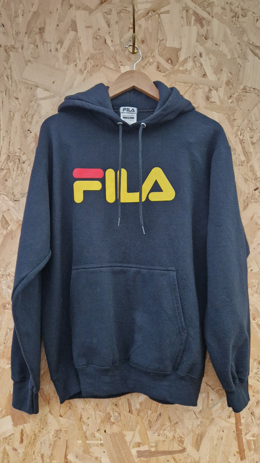 Preloved Fila Logo Hoody Size Medium