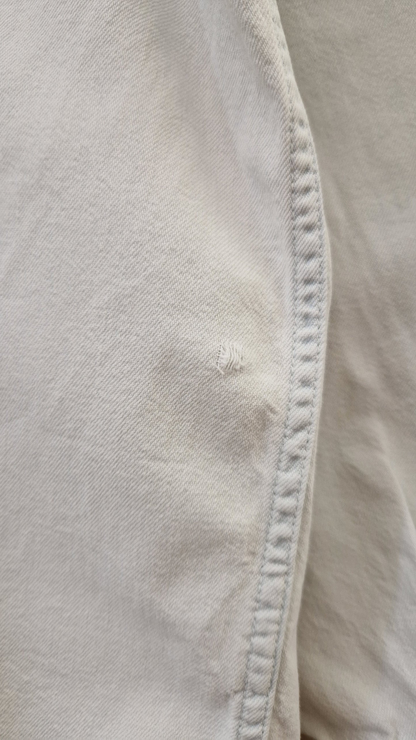 Preloved Calvin Klein Bleached Denim Shirt XL